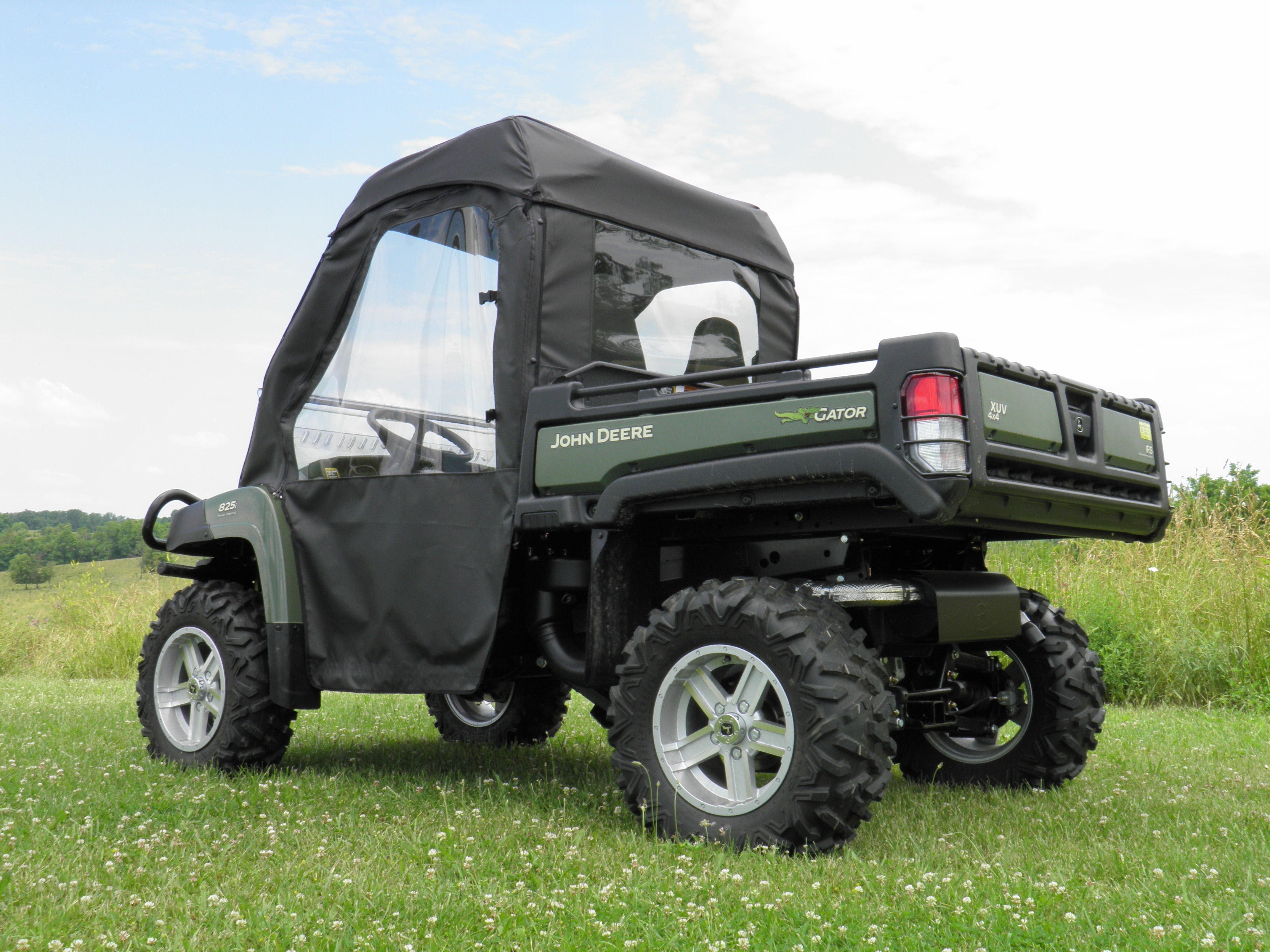 Photo of John Deere Gator HPX/XUV - Full Cab Enclosure with Vinyl Windshield by 3 Star UTV - Premium Enclosures for UTVs / Side by Sides