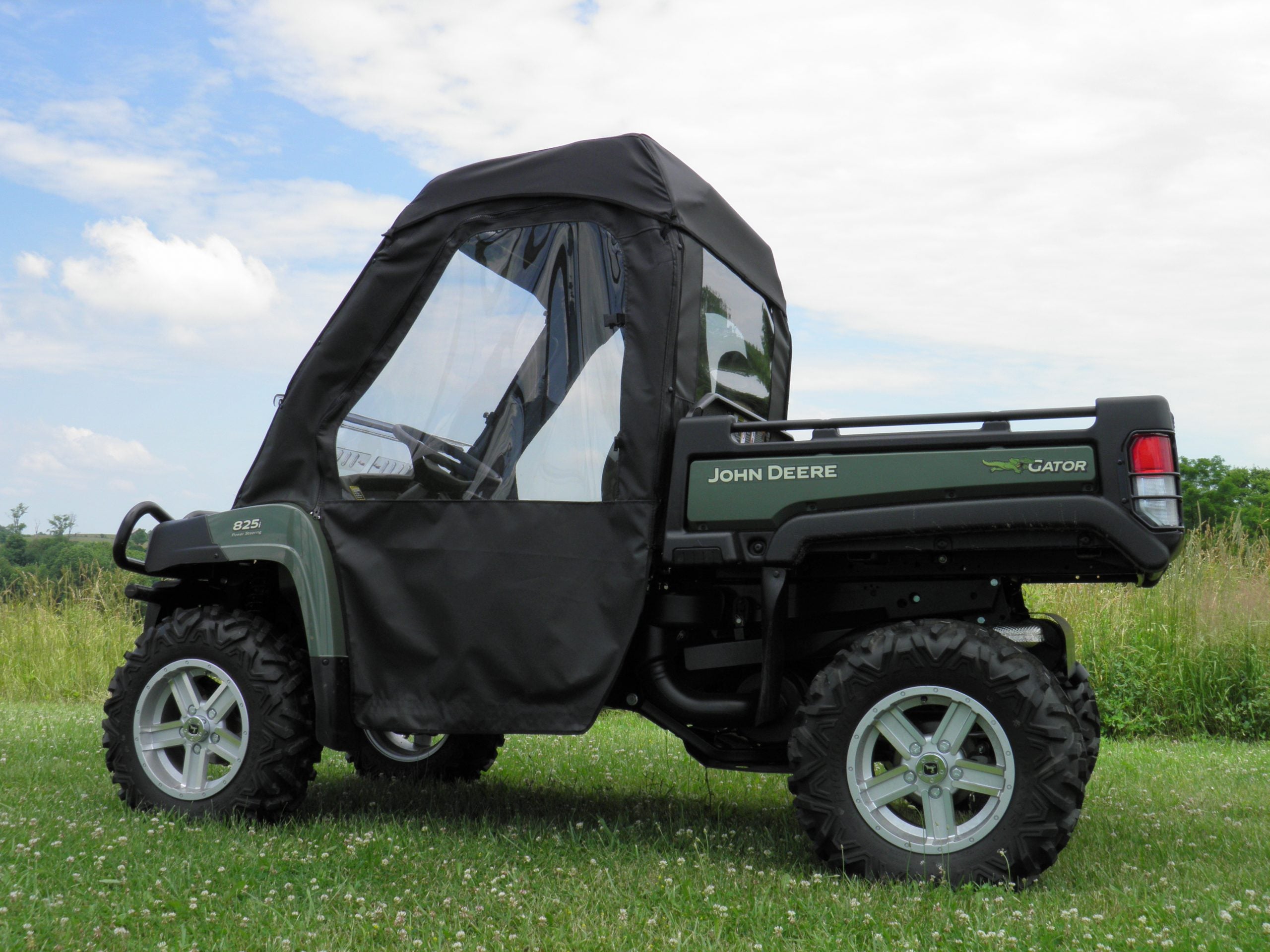 Photo of John Deere Gator HPX/XUV - Full Cab Enclosure for Hard Windshield by 3 Star UTV - Premium Enclosures for UTVs / Side by Sides