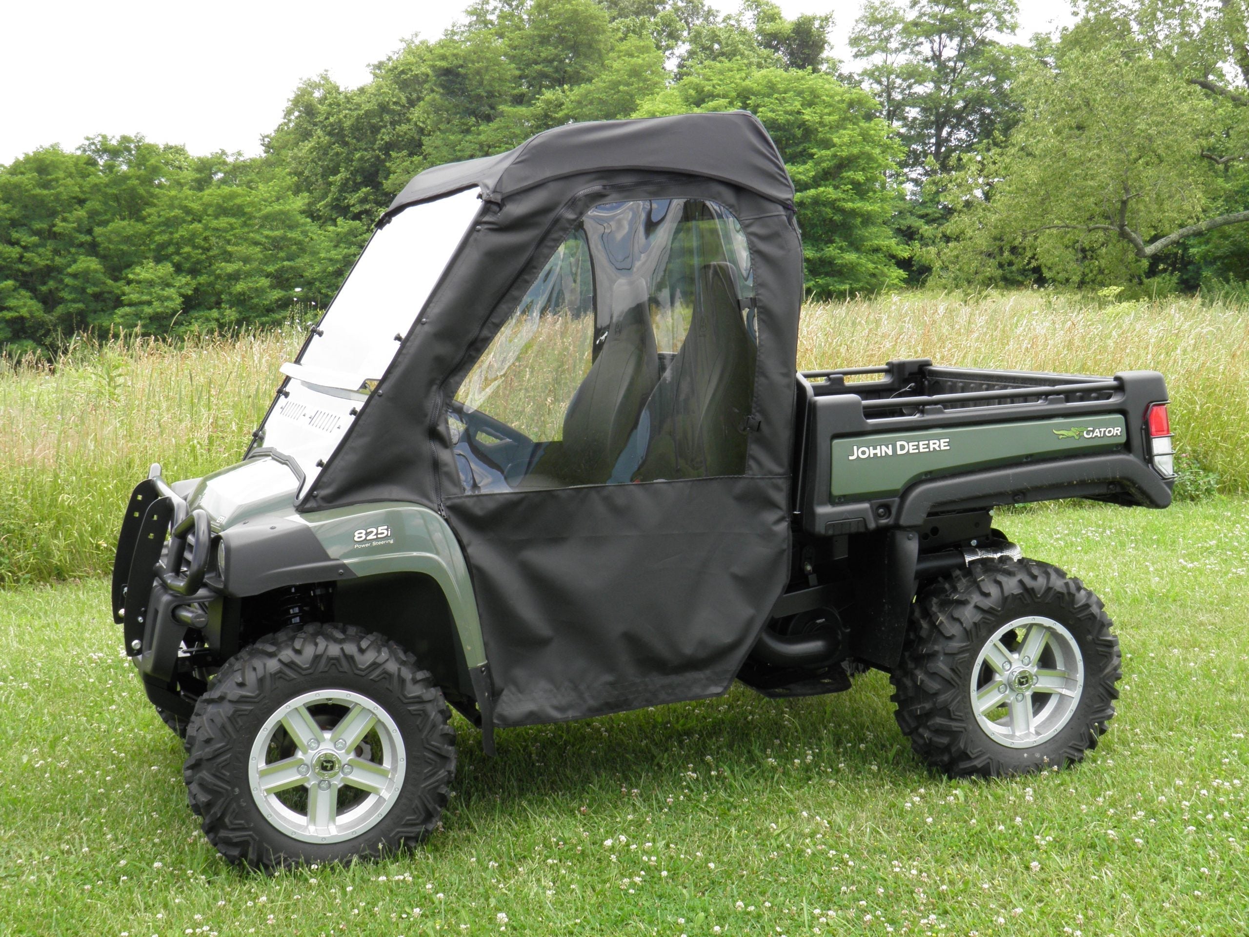 Photo of John Deere Gator HPX/XUV - Full Cab Enclosure for Hard Windshield by 3 Star UTV - Premium Enclosures for UTVs / Side by Sides