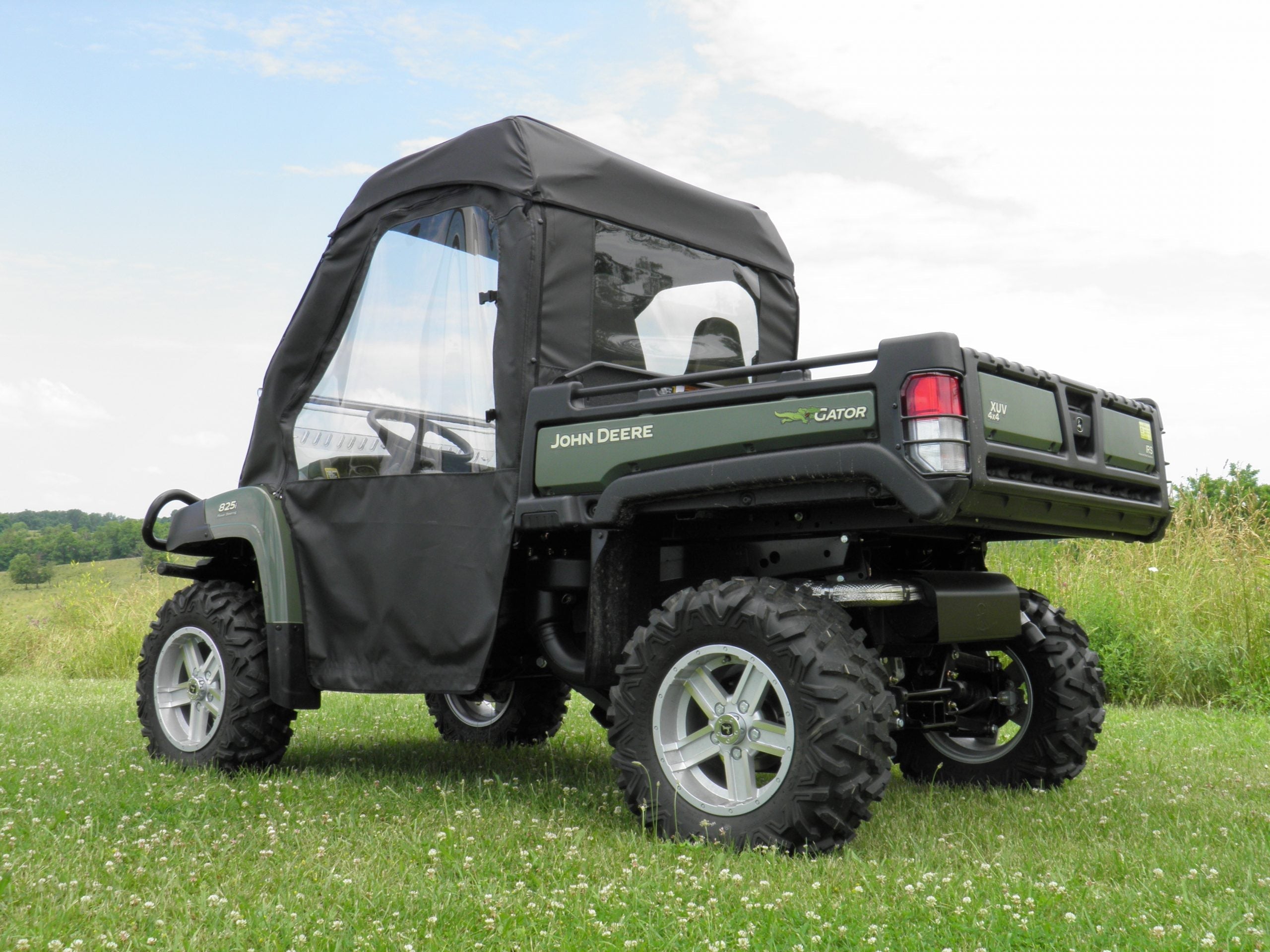 Photo of John Deere Gator HPX/XUV - Full Cab Enclosure for Hard Windshield by 3 Star UTV - Premium Enclosures for UTVs / Side by Sides