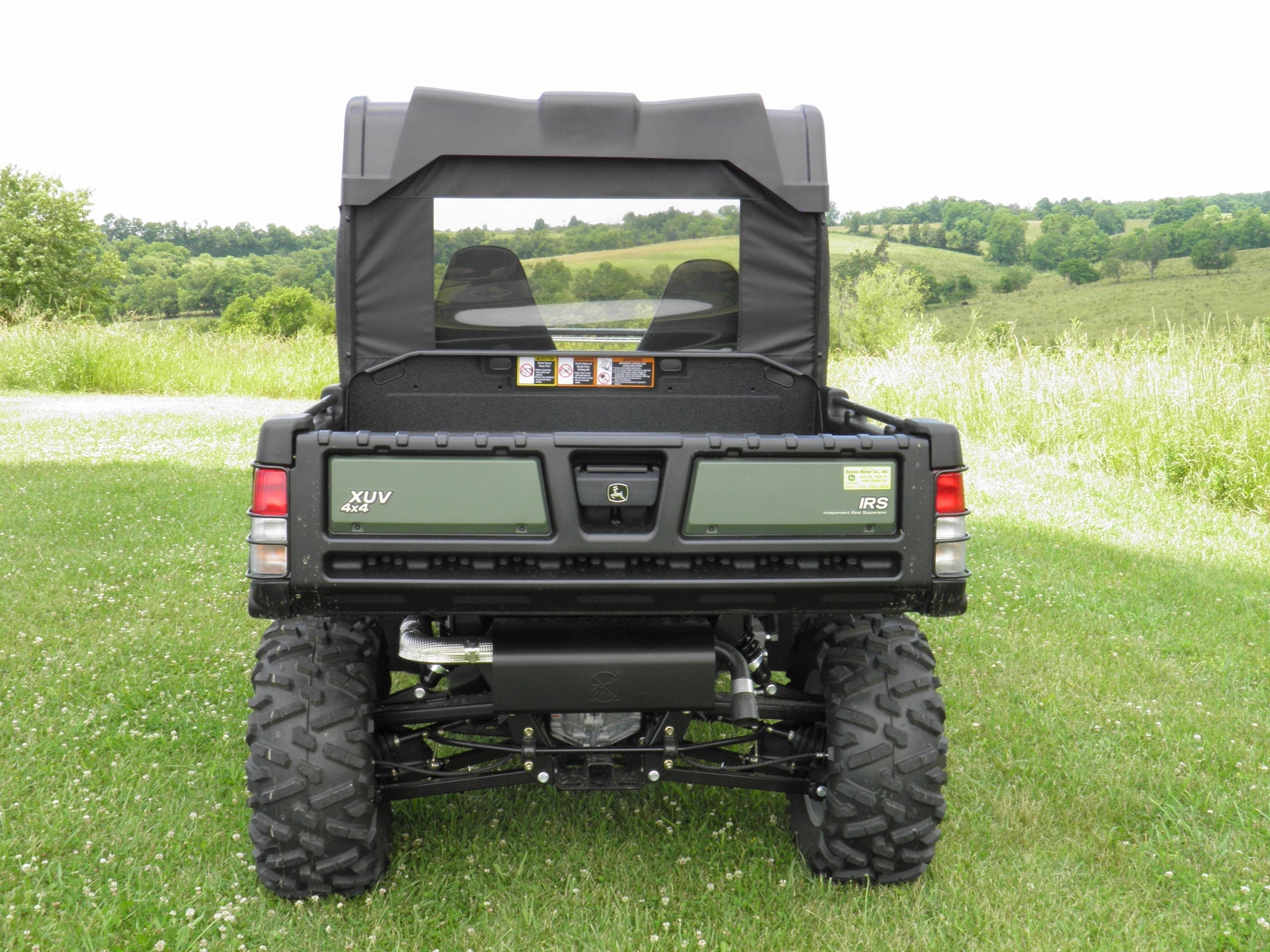 Photo of John Deere Gator HPX/XUV - Soft Back Panel by 3 Star UTV - Premium Enclosures for UTVs / Side by Sides