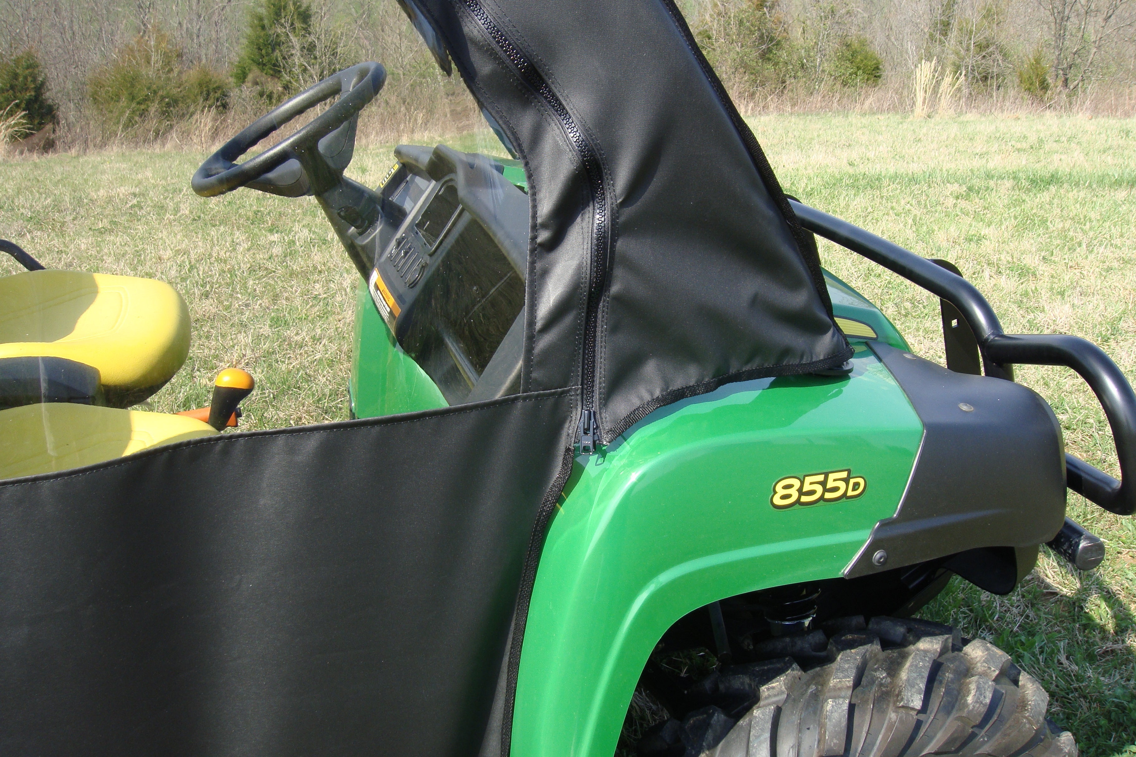 Photo of John Deere Gator HPX/XUV - Soft Doors by 3 Star UTV - Premium Enclosures for UTVs / Side by Sides