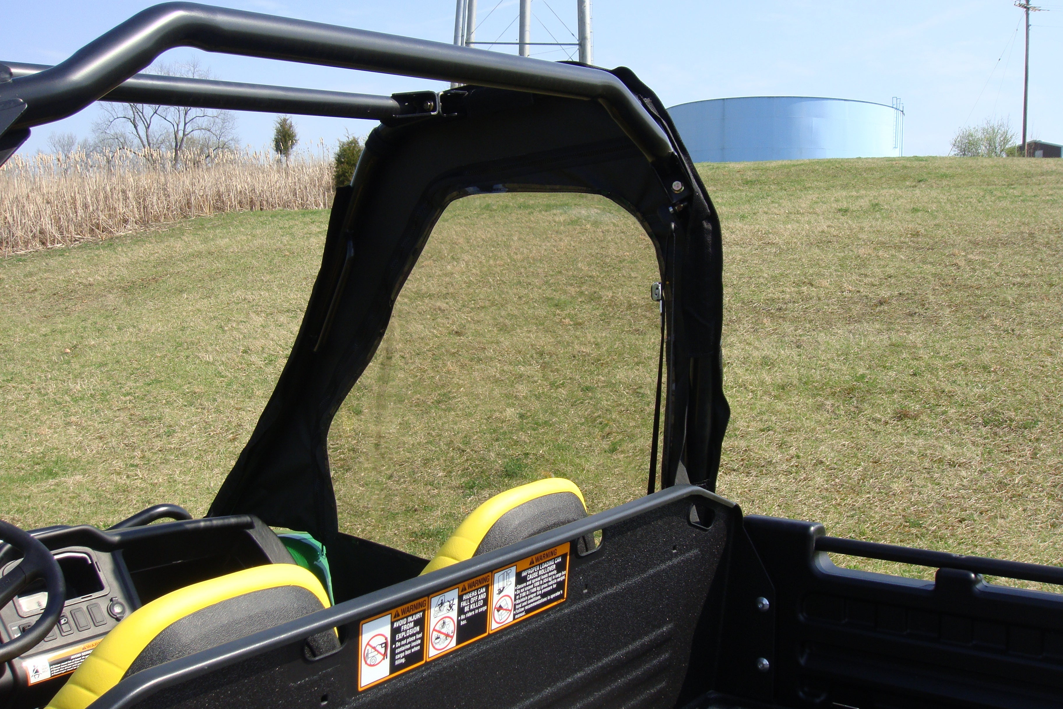 Photo of John Deere Gator HPX/XUV - Soft Doors by 3 Star UTV - Premium Enclosures for UTVs / Side by Sides