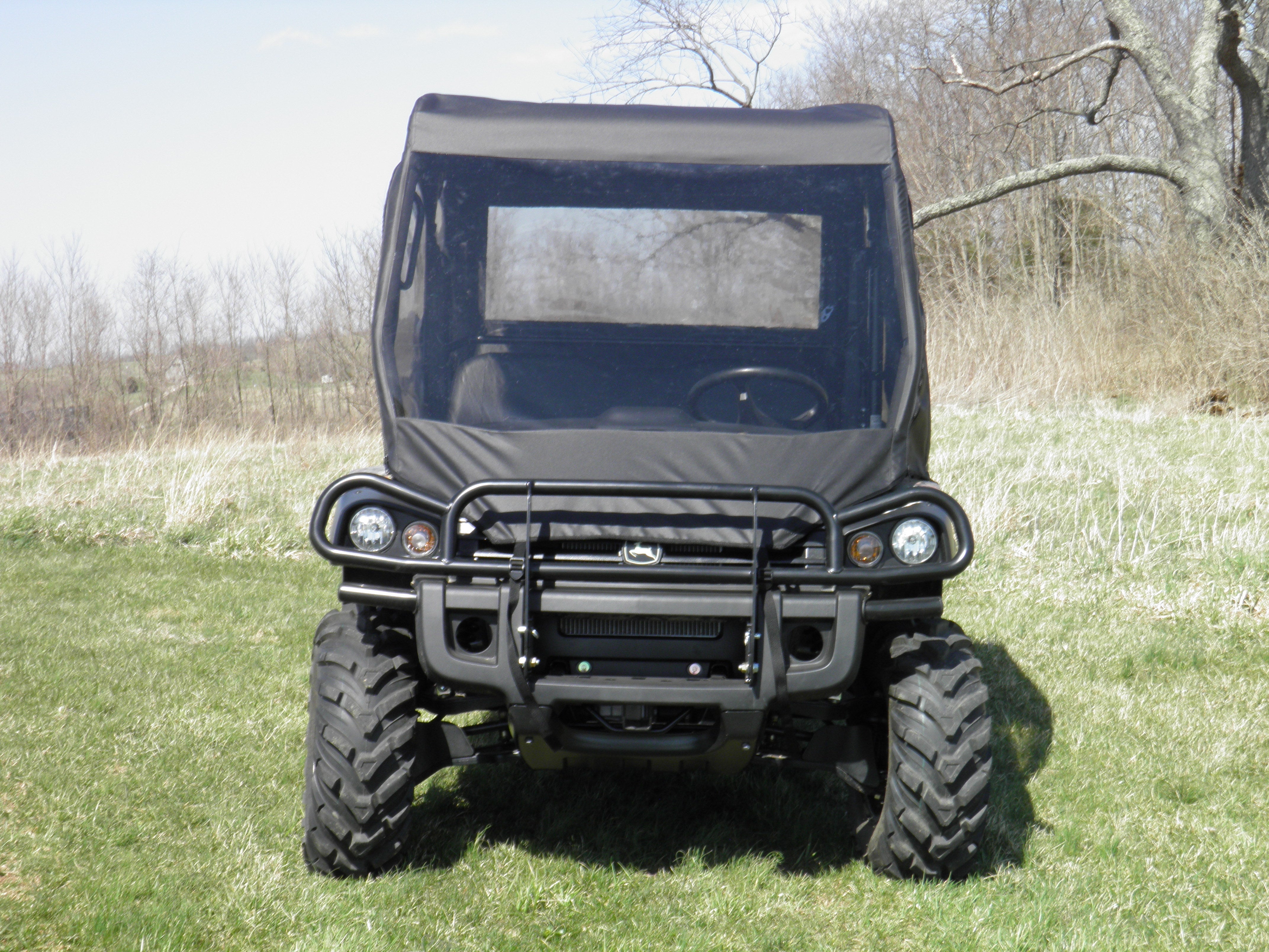 Photo of John Deere Gator XUV 4-Seater - Full Cab Enclosure with Vinyl Windshield by 3 Star UTV - Premium Enclosures for UTVs / Side by Sides