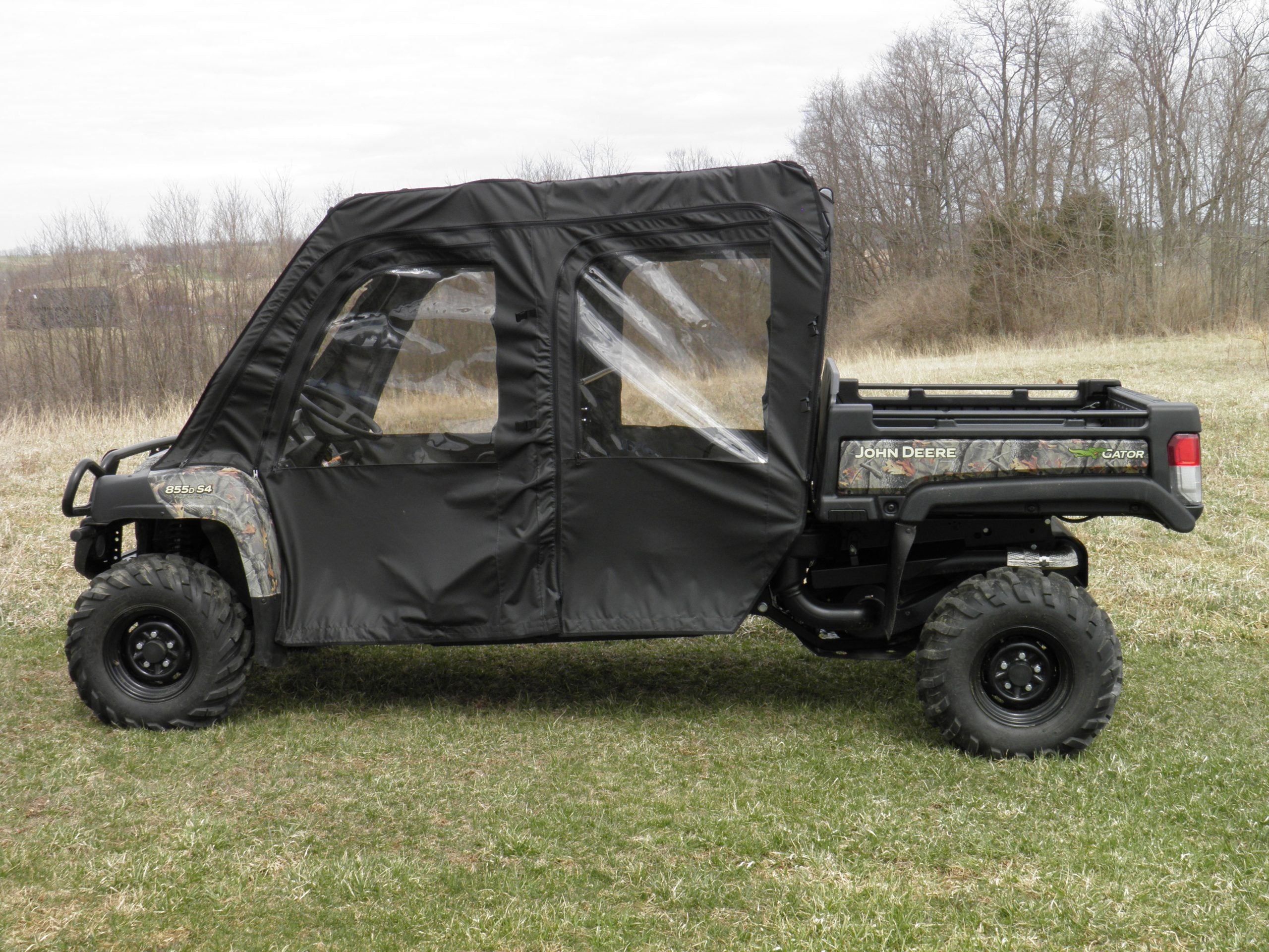 Photo of John Deere Gator XUV 4-Seater - Soft Doors by 3 Star UTV - Premium Enclosures for UTVs / Side by Sides