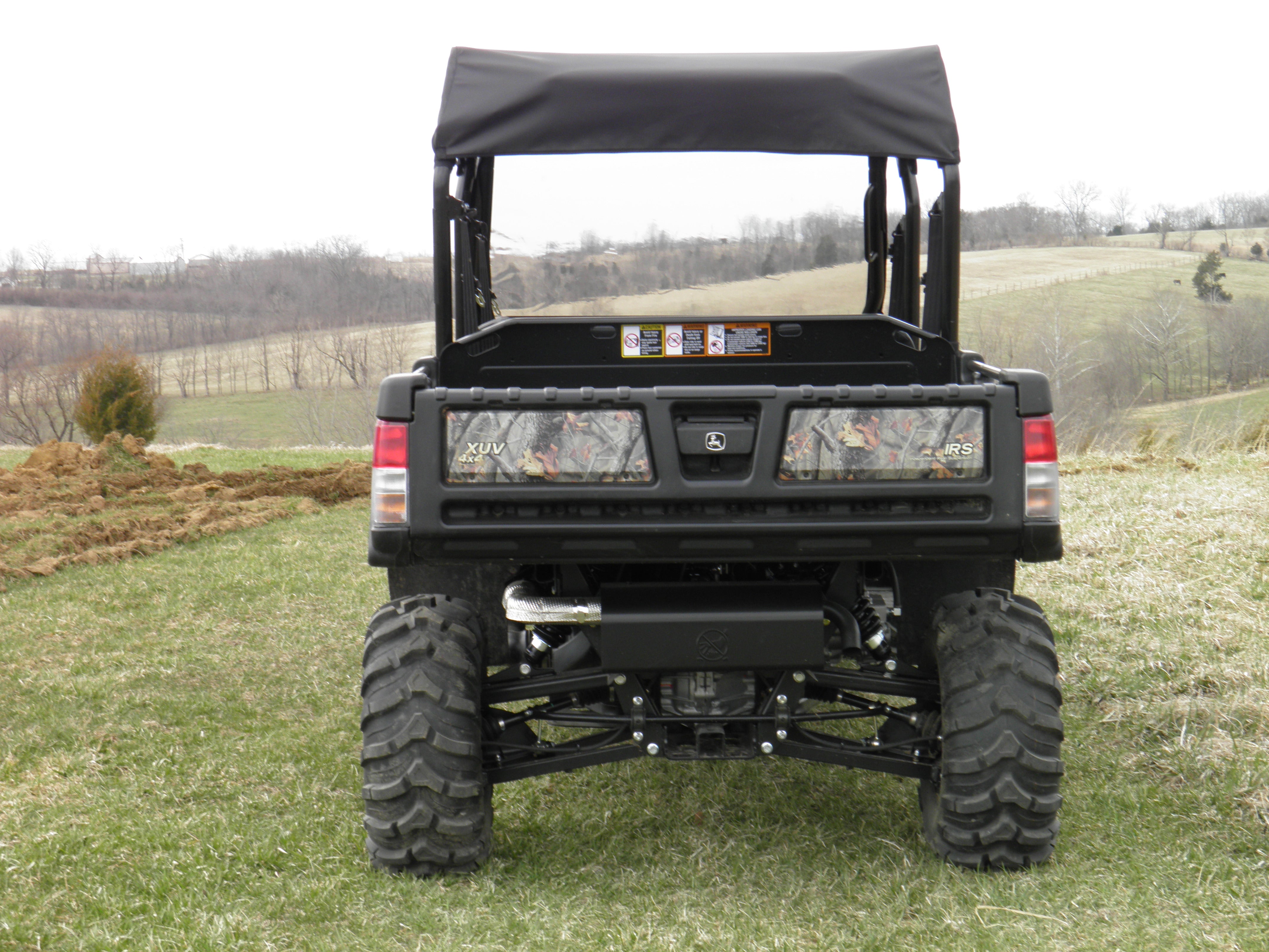 Photo of John Deere Gator XUV 4-Seater - Vinyl Windshield/Top Combo by 3 Star UTV - Premium Enclosures for UTVs / Side by Sides