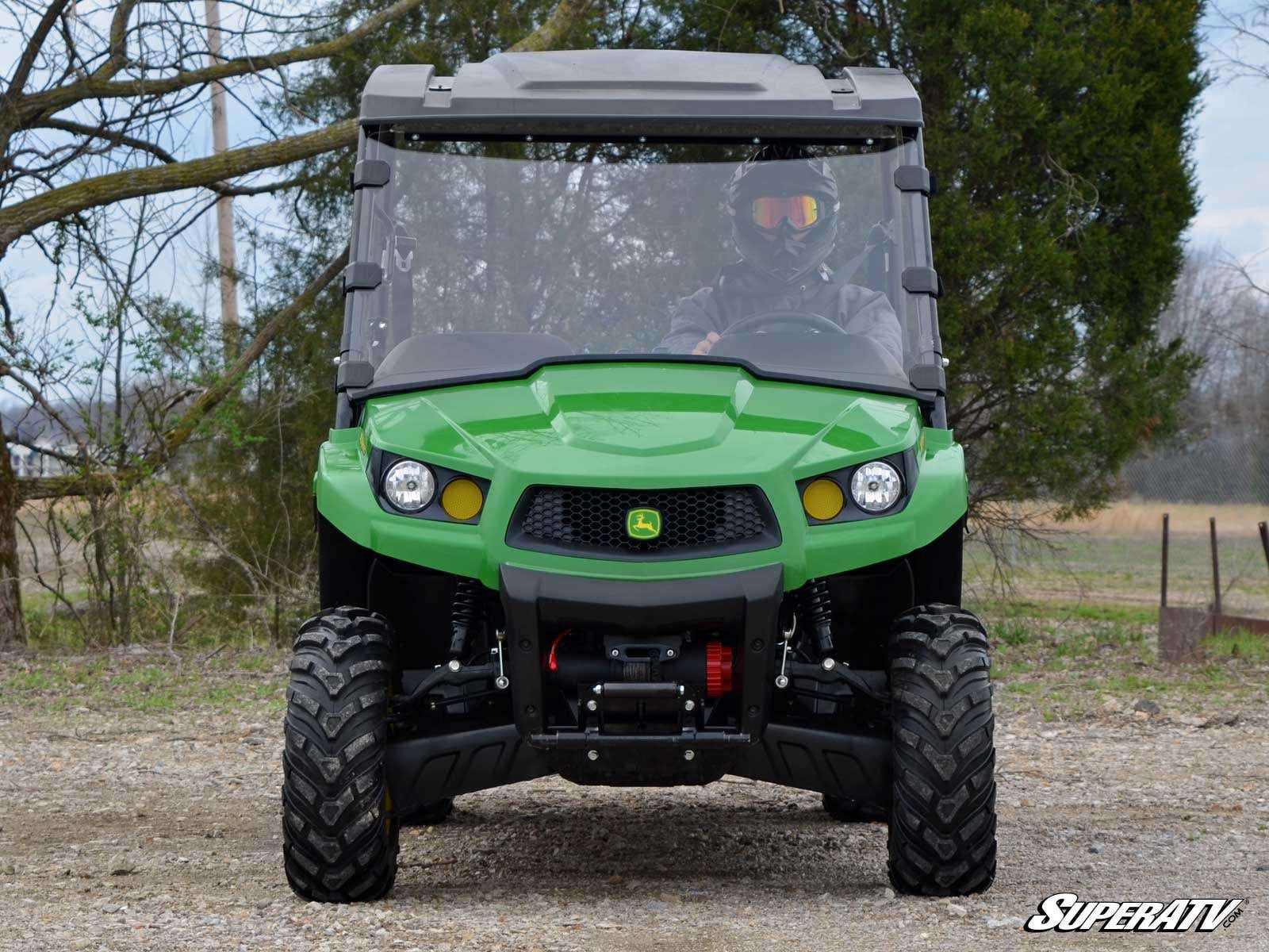 Photo of SuperATV John Deere Gator XUV WindshieldScratch Resistant by SuperATV - Premium for UTVs / Side by Sides