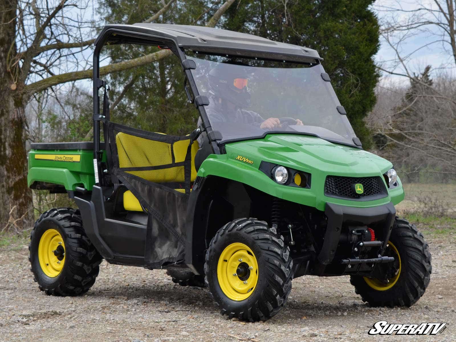 Photo of SuperATV John Deere Gator XUV WindshieldScratch Resistant by SuperATV - Premium for UTVs / Side by Sides