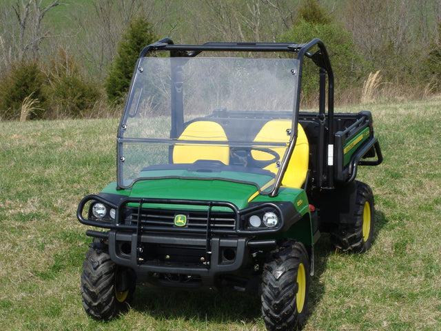 Photo of John Deere Gator HPX/XUV (2015+) - 2 Pc General-Purpose Windshield by 3 Star UTV - Premium Windshields for UTVs / Side by Sides