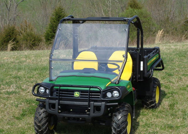 Photo of John Deere Gator HPX/XUV (2015+) - 2 Pc Scratch-Resistant Windshield by 3 Star UTV - Premium Windshields for UTVs / Side by Sides