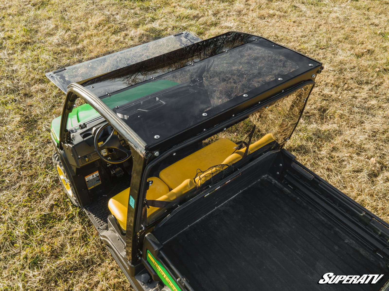 Photo of SuperATV John Deere Gator 835/865 Tinted Roof by SuperATV - Premium Roofs for UTVs / Side by Sides