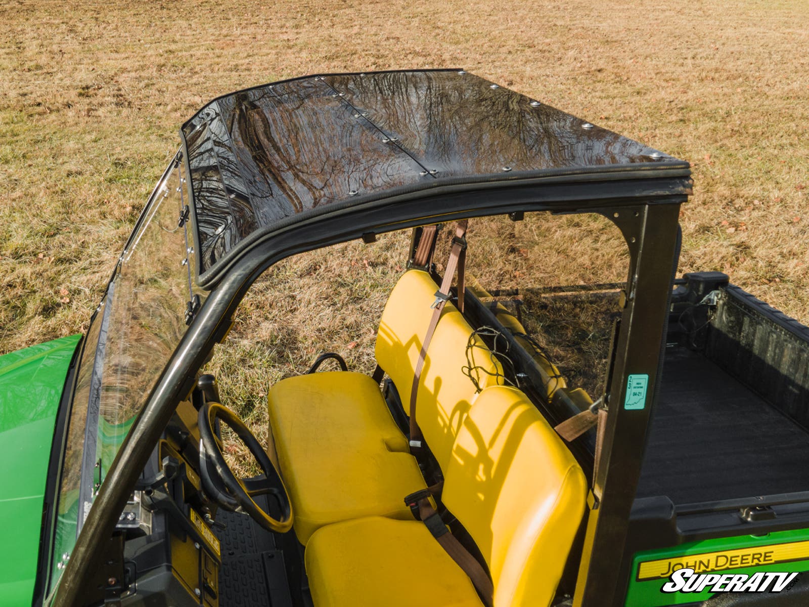 Photo of SuperATV John Deere Gator 835/865 Tinted Roof by SuperATV - Premium Roofs for UTVs / Side by Sides