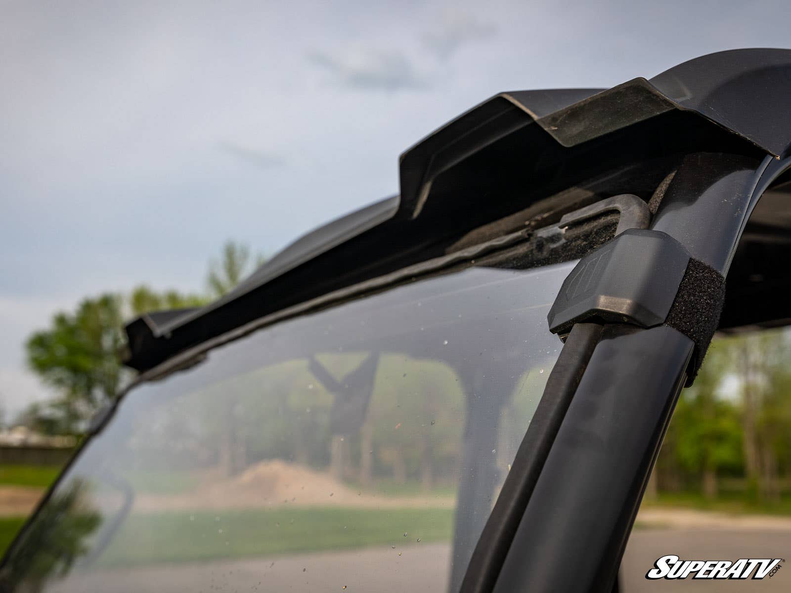 Photo of SuperATV John Deere Gator XUV 835/865 Scratch Resistant Full Windshield by SuperATV - Premium Windshields for UTVs / Side by Sides