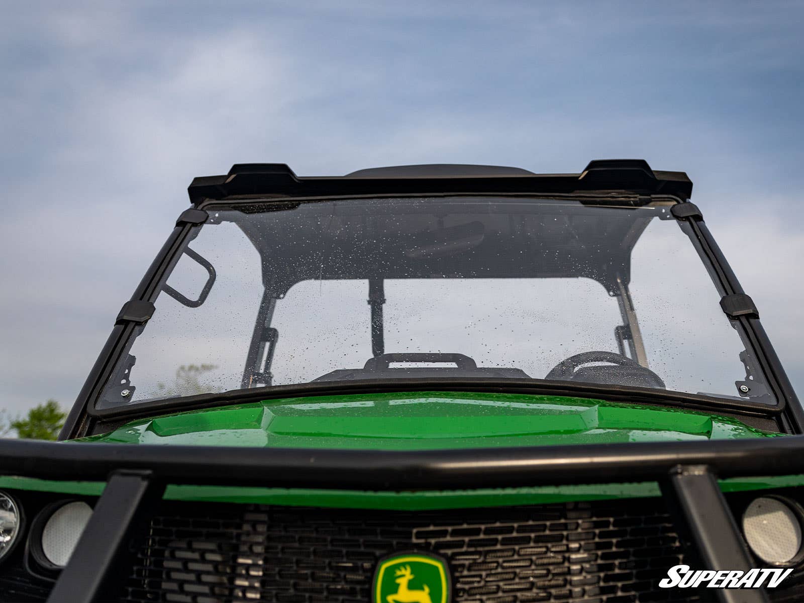 Photo of SuperATV John Deere Gator XUV 835/865 Scratch Resistant Full Windshield by SuperATV - Premium Windshields for UTVs / Side by Sides