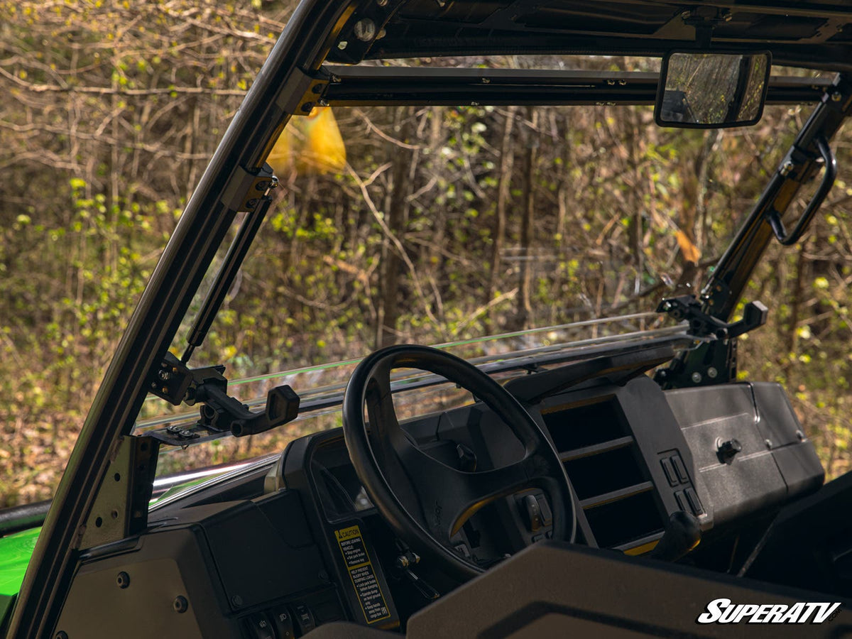 Photo of SuperATV John Deere Gator XUV 835 Scratch-Resistant Flip Windshield by SuperATV - Premium Windshields for UTVs / Side by Sides