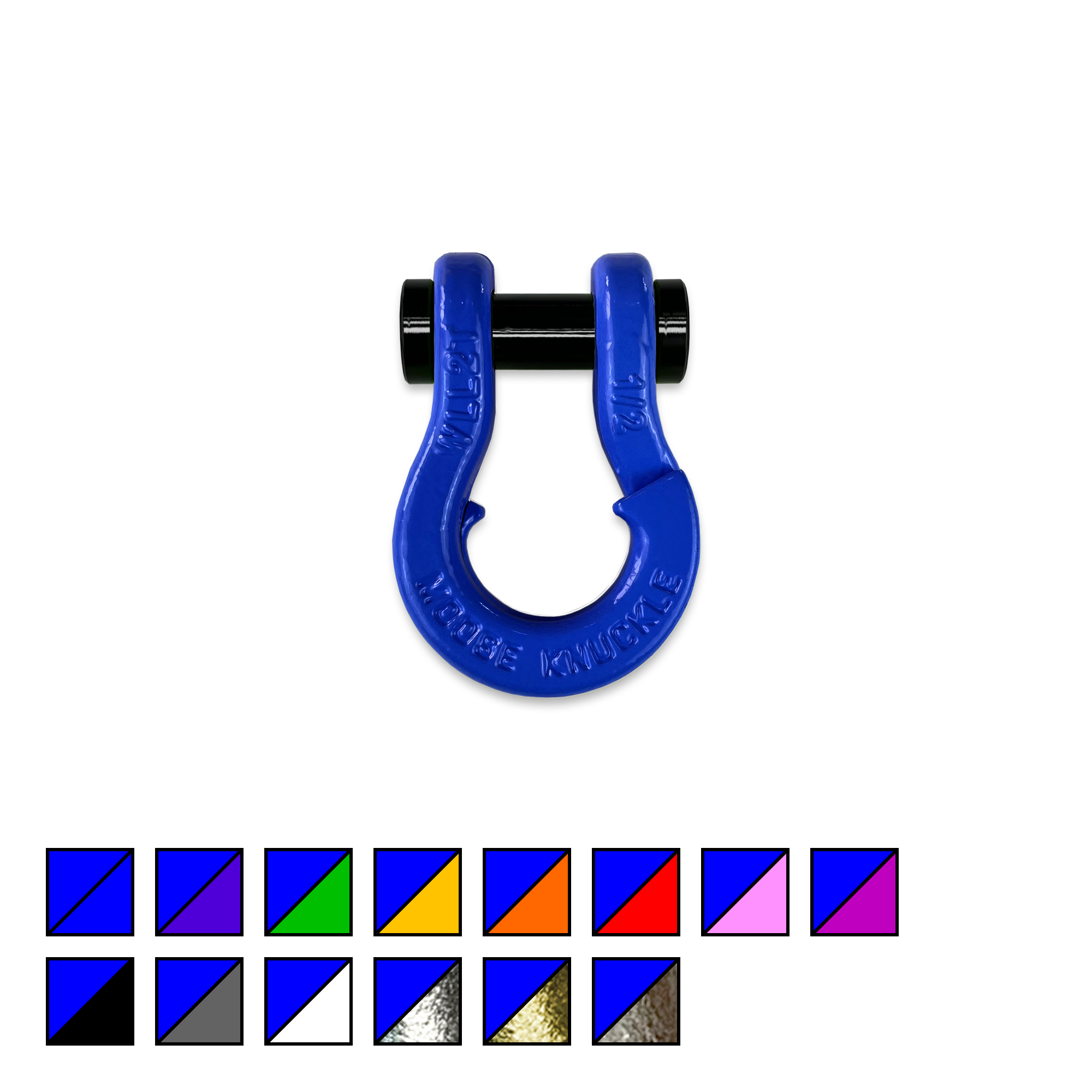 Photo of Jowl SxS Recovery Split Shackle 1/2 by Forward Notion, LLC - Premium Recovery Gear for UTVs / Side by Sides