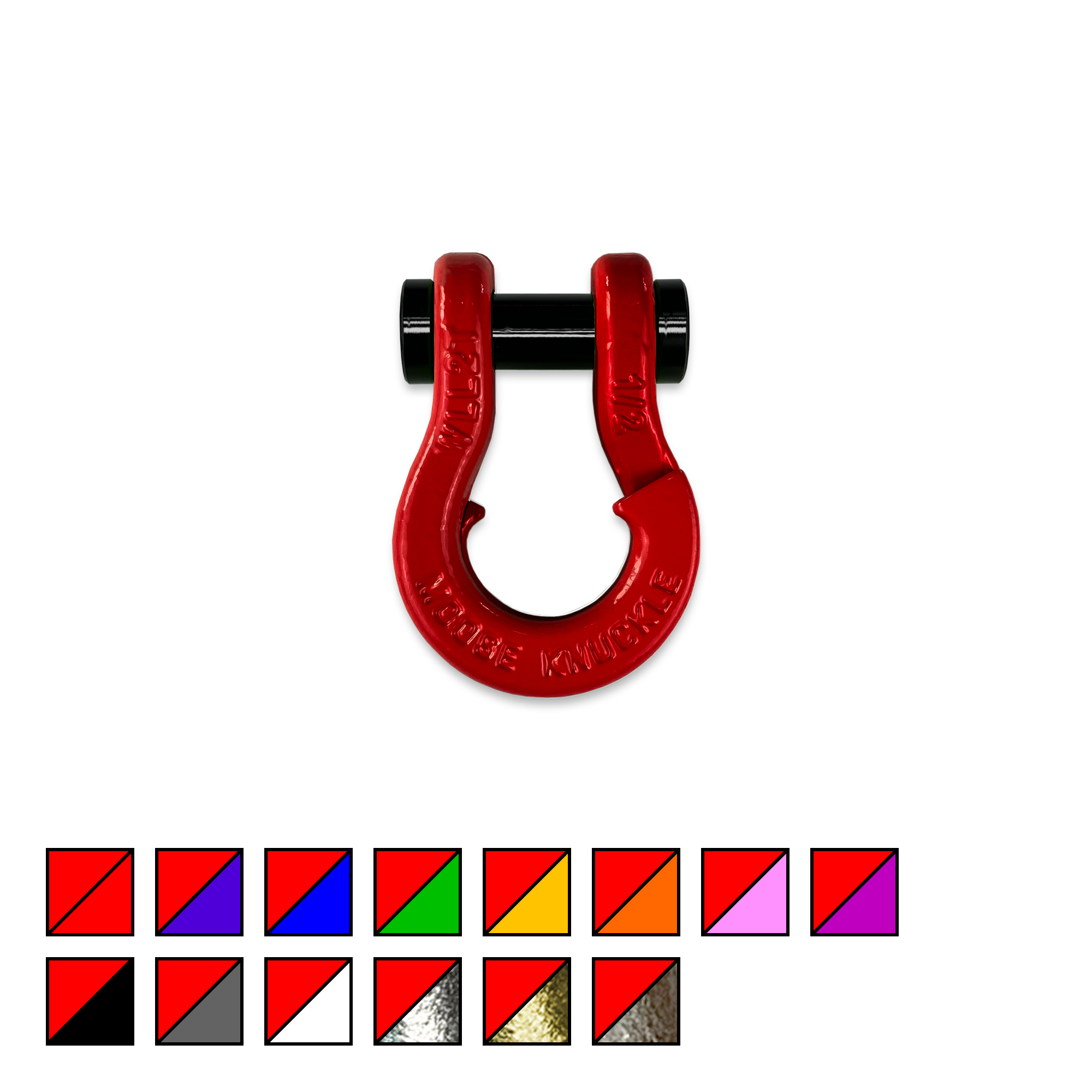 Photo of Jowl SxS Recovery Split Shackle 1/2 by Forward Notion, LLC - Premium Recovery Gear for UTVs / Side by Sides