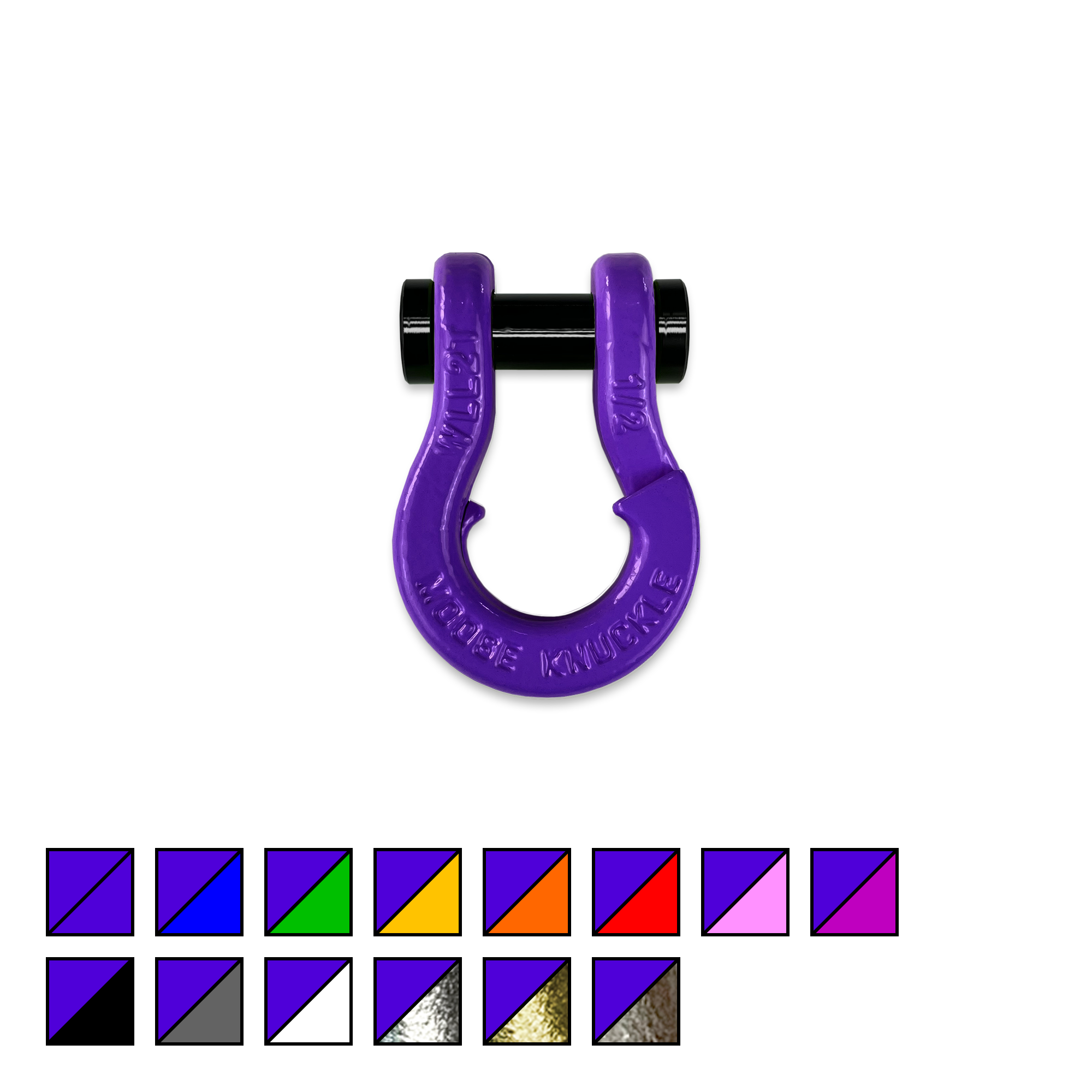 Photo of Jowl SxS Recovery Split Shackle 1/2 by Forward Notion, LLC - Premium Recovery Gear for UTVs / Side by Sides