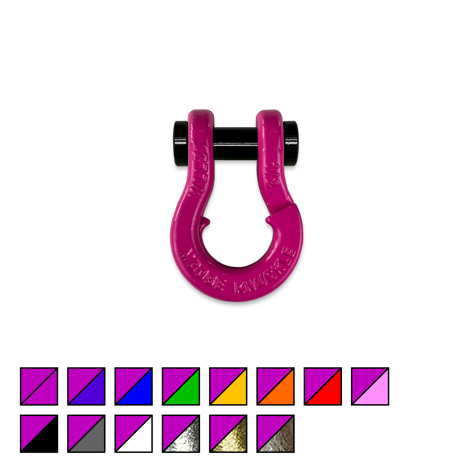 Photo of Jowl SxS Recovery Split Shackle 1/2 by Forward Notion, LLC - Premium Recovery Gear for UTVs / Side by Sides