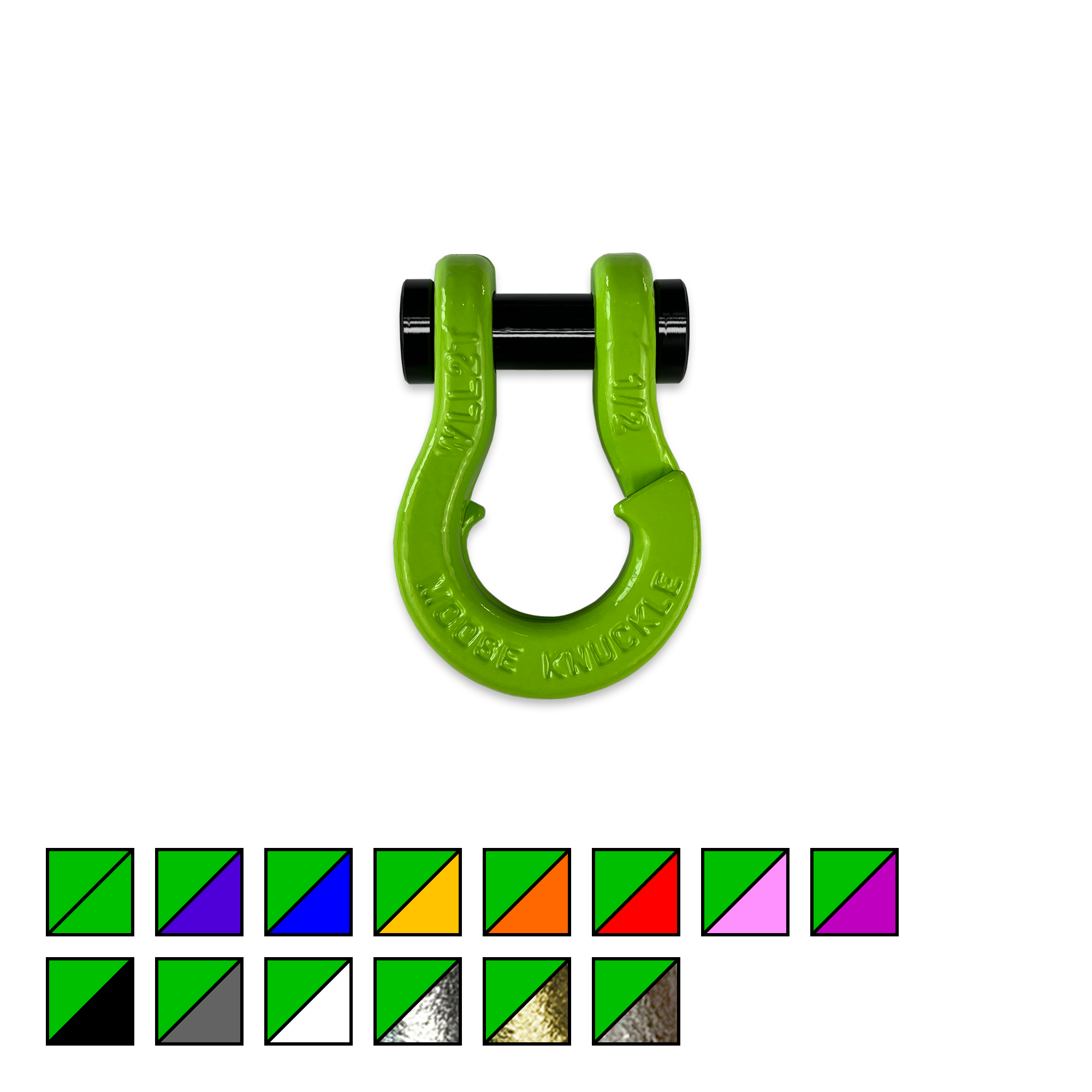 Photo of Jowl SxS Recovery Split Shackle 1/2 by Forward Notion, LLC - Premium Recovery Gear for UTVs / Side by Sides