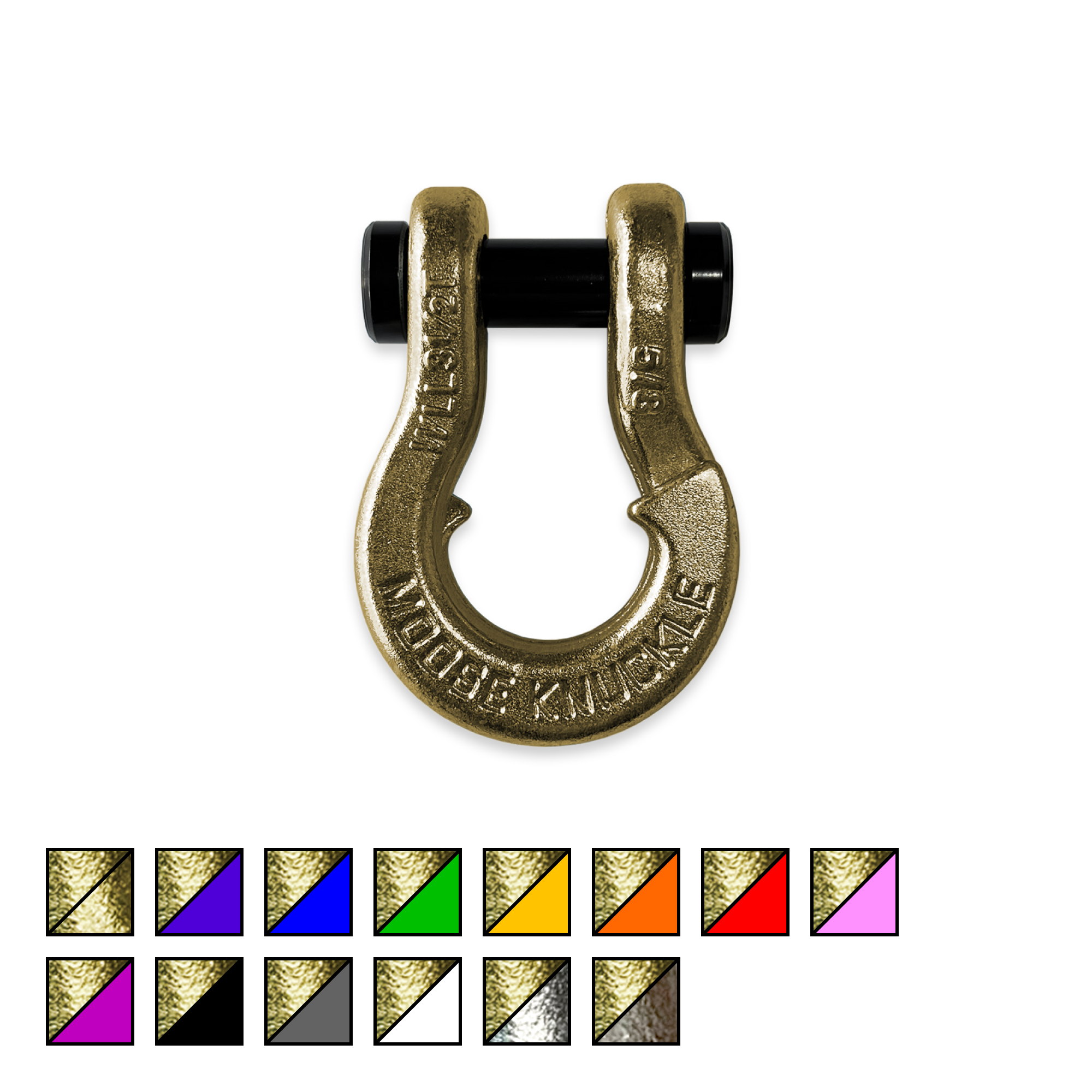 Photo of Jowl SxS Recovery Split Shackle 5/8 by Forward Notion, LLC - Premium Recovery Gear for UTVs / Side by Sides