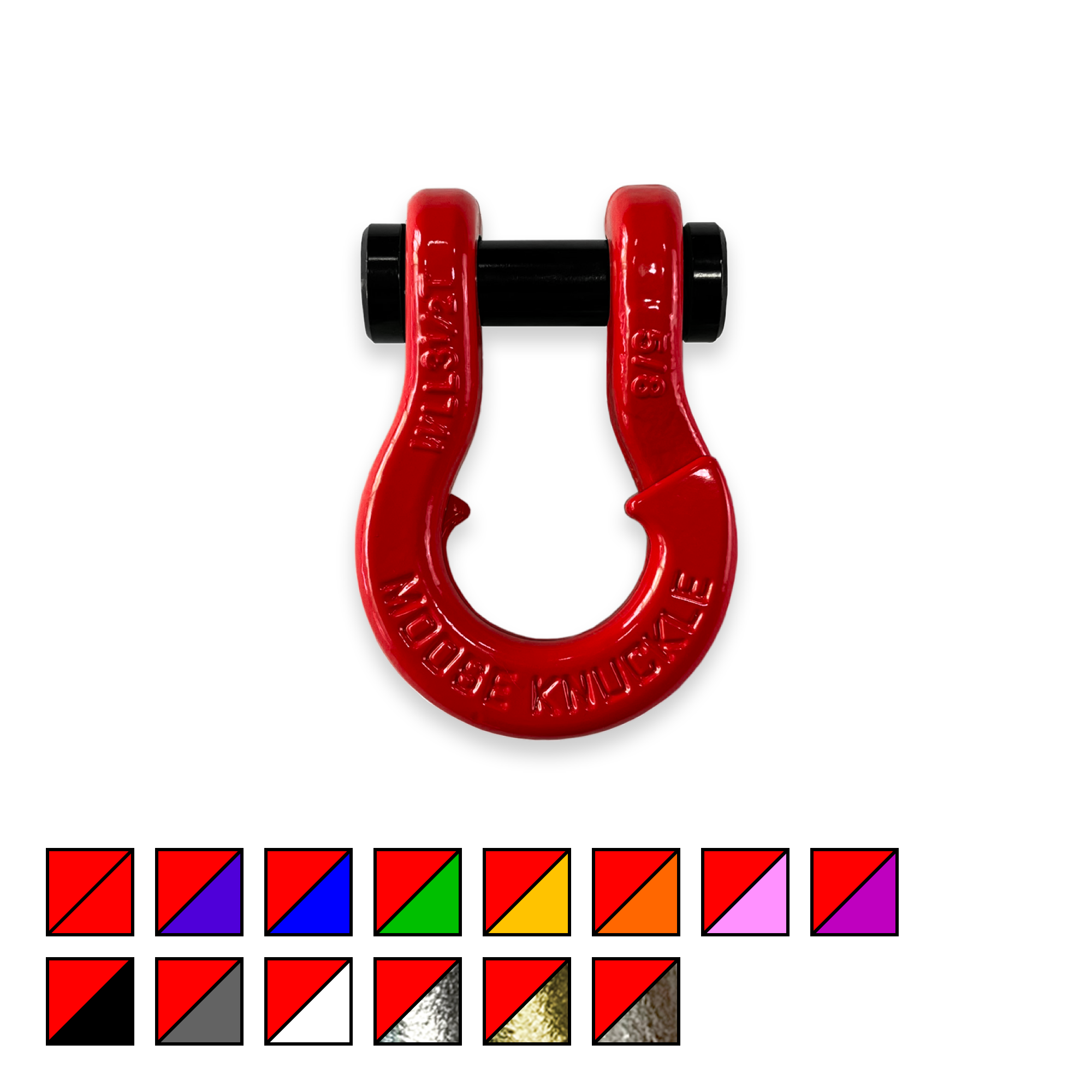 Photo of Jowl SxS Recovery Split Shackle 5/8 by Forward Notion, LLC - Premium Recovery Gear for UTVs / Side by Sides