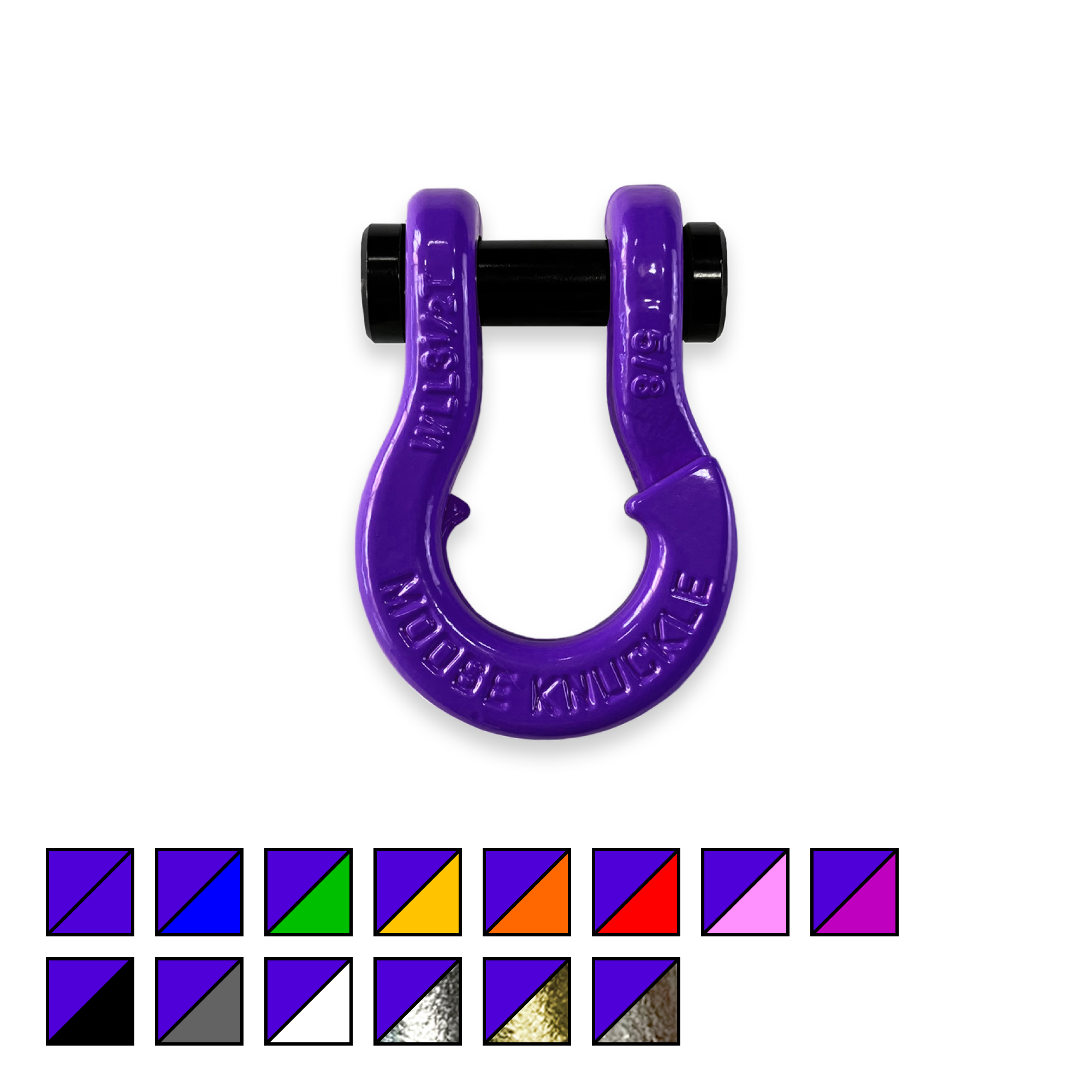 Photo of Jowl SxS Recovery Split Shackle 5/8 by Forward Notion, LLC - Premium Recovery Gear for UTVs / Side by Sides