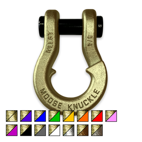 Photo of Jowl™ Recovery Split Shackle™ 3/4 by Forward Notion, LLC - Premium Recovery Gear for UTVs / Side by Sides