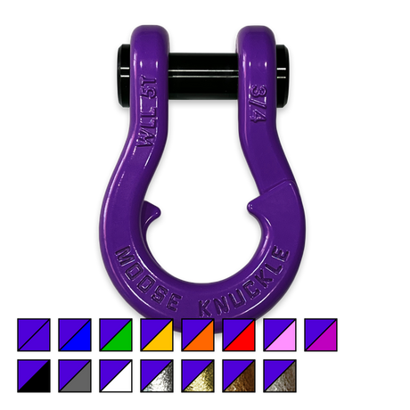 Photo of Jowl™ Recovery Split Shackle™ 3/4 by Forward Notion, LLC - Premium Recovery Gear for UTVs / Side by Sides