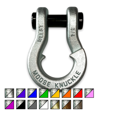 Photo of Jowl™ Recovery Split Shackle™ 3/4 by Forward Notion, LLC - Premium Recovery Gear for UTVs / Side by Sides