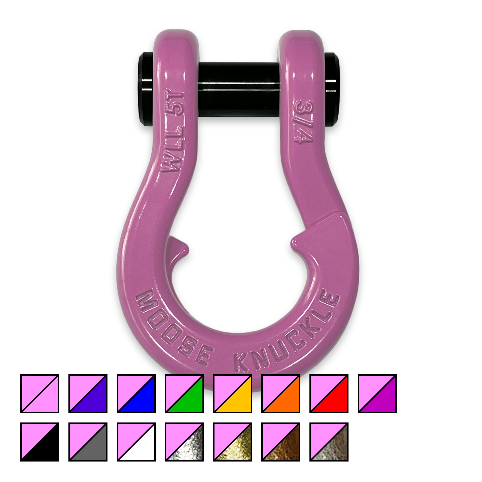 Photo of Jowl™ Recovery Split Shackle™ 3/4 by Forward Notion, LLC - Premium Recovery Gear for UTVs / Side by Sides