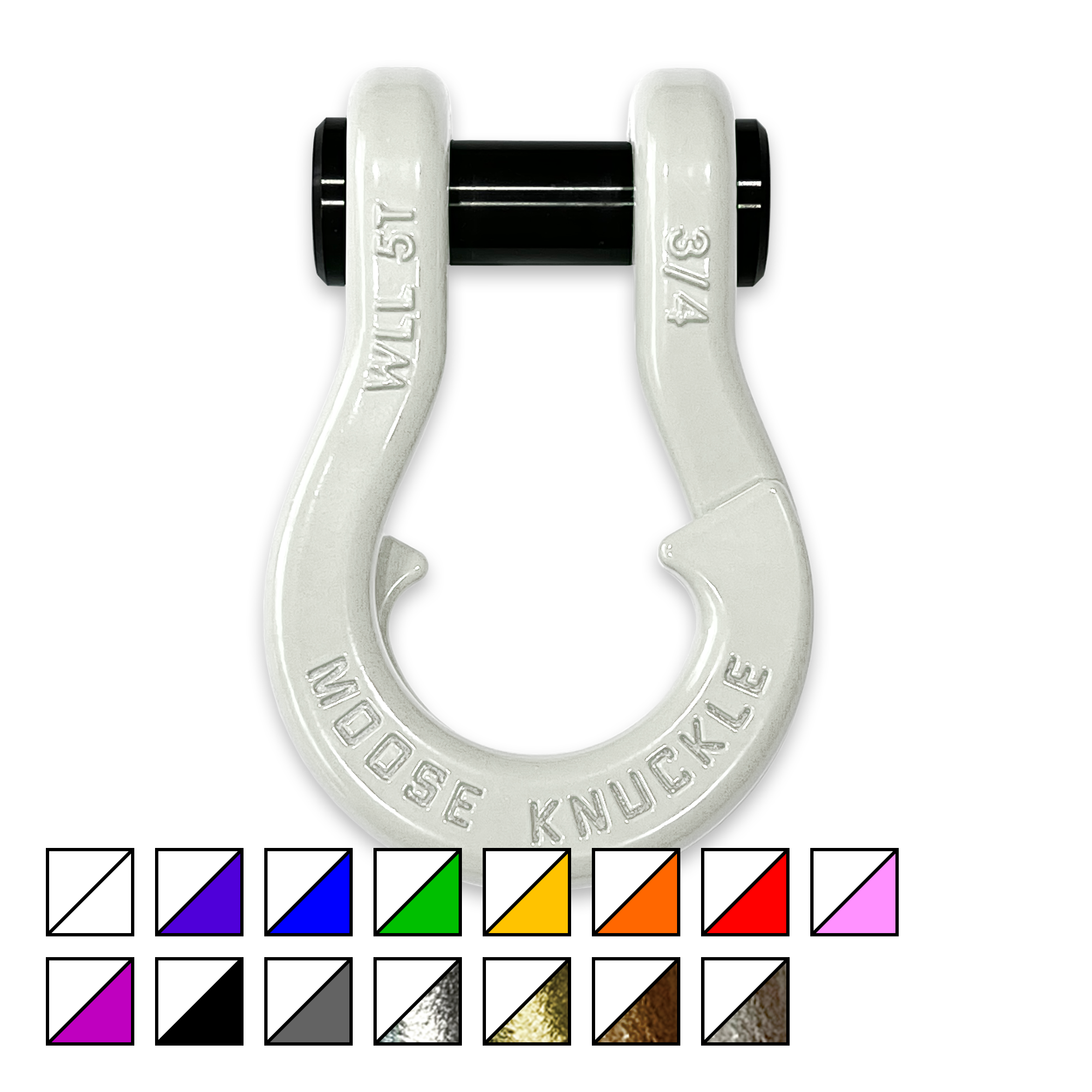 Photo of Jowl™ Recovery Split Shackle™ 3/4 by Forward Notion, LLC - Premium Recovery Gear for UTVs / Side by Sides