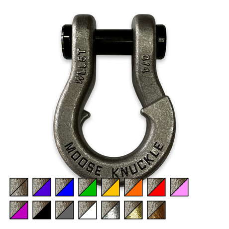 Photo of Jowl™ Recovery Split Shackle™ 3/4 by Forward Notion, LLC - Premium Recovery Gear for UTVs / Side by Sides