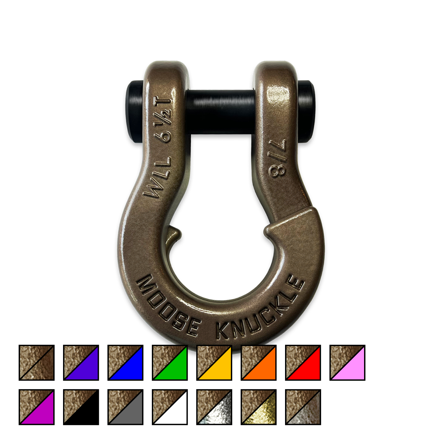 Photo of Jowl™ Recovery Split Shackle™ 7/8 by Forward Notion, LLC - Premium Recovery Gear for UTVs / Side by Sides
