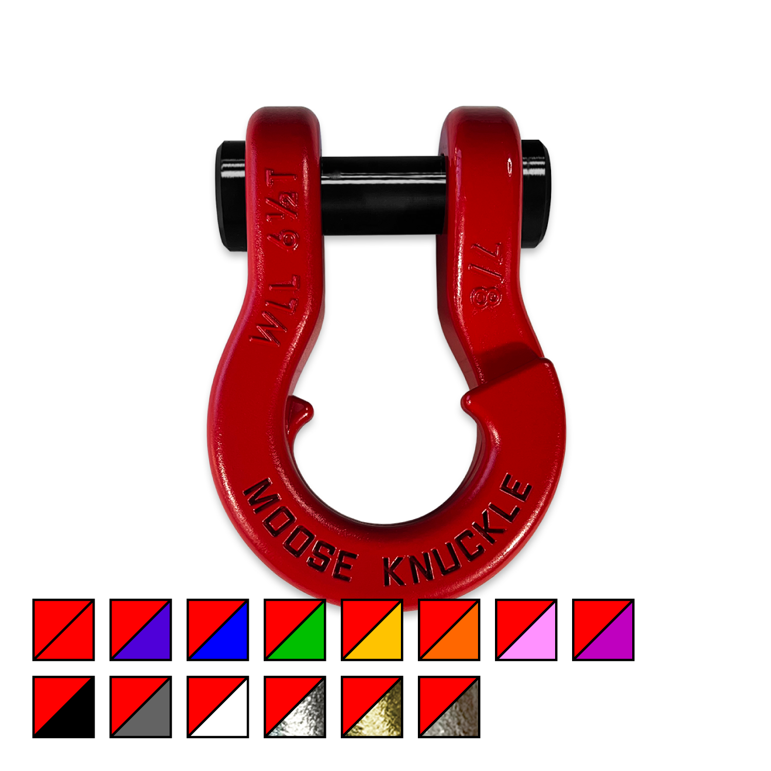 Photo of Jowl™ Recovery Split Shackle™ 7/8 by Forward Notion, LLC - Premium Recovery Gear for UTVs / Side by Sides