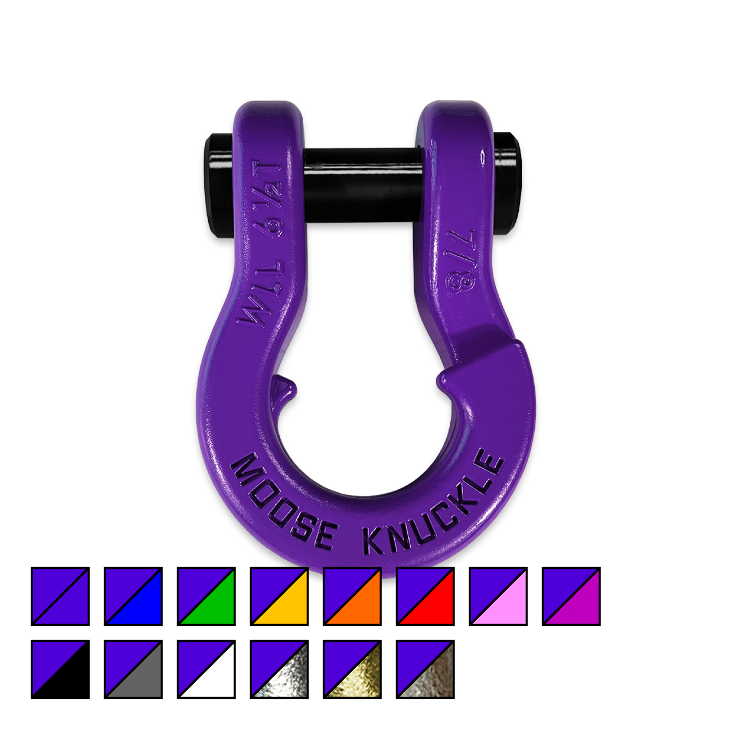 Photo of Jowl™ Recovery Split Shackle™ 7/8 by Forward Notion, LLC - Premium Recovery Gear for UTVs / Side by Sides