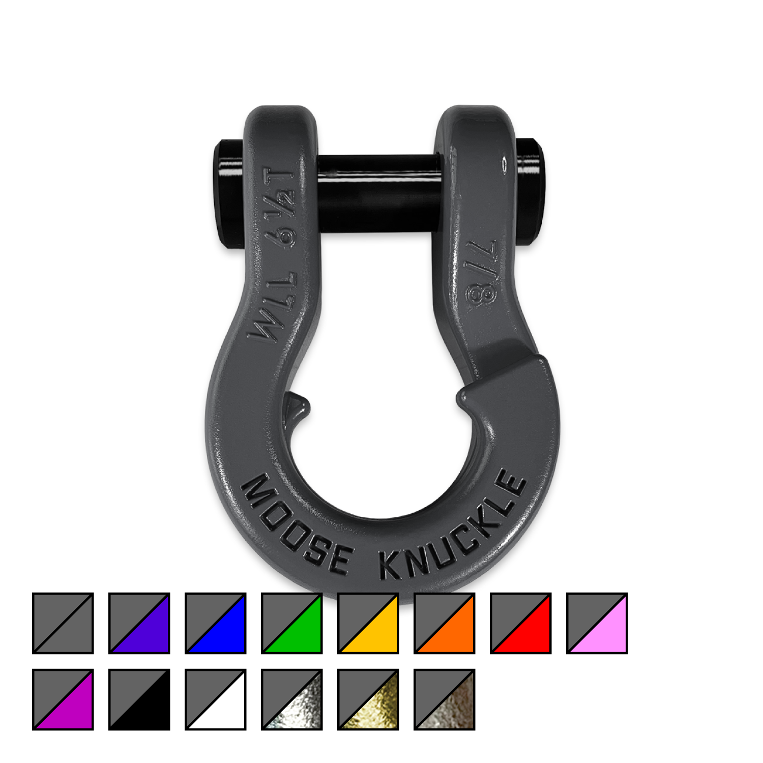 Photo of Jowl™ Recovery Split Shackle™ 7/8 by Forward Notion, LLC - Premium Recovery Gear for UTVs / Side by Sides