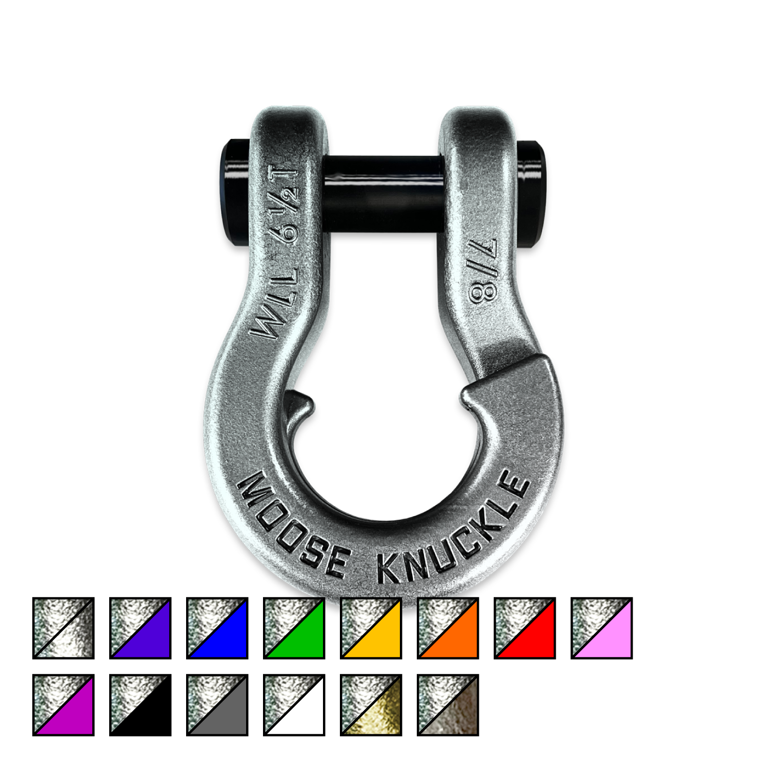 Photo of Jowl™ Recovery Split Shackle™ 7/8 by Forward Notion, LLC - Premium Recovery Gear for UTVs / Side by Sides