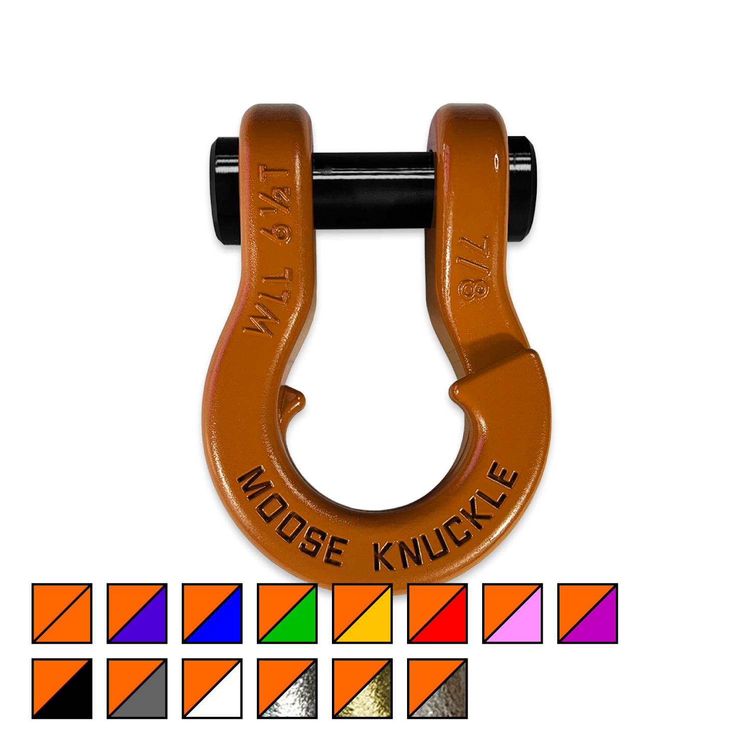 Photo of Jowl™ Recovery Split Shackle™ 7/8 by Forward Notion, LLC - Premium Recovery Gear for UTVs / Side by Sides