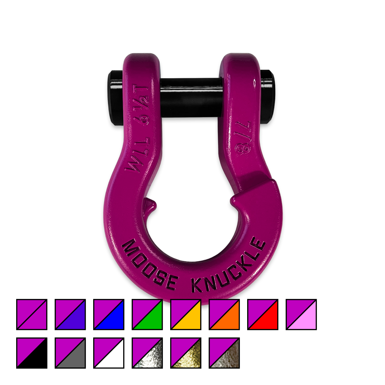 Photo of Jowl™ Recovery Split Shackle™ 7/8 by Forward Notion, LLC - Premium Recovery Gear for UTVs / Side by Sides
