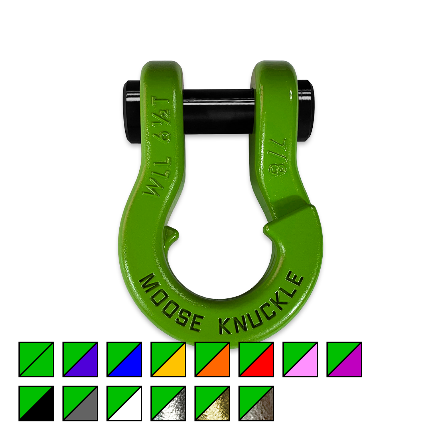 Photo of Jowl™ Recovery Split Shackle™ 7/8 by Forward Notion, LLC - Premium Recovery Gear for UTVs / Side by Sides