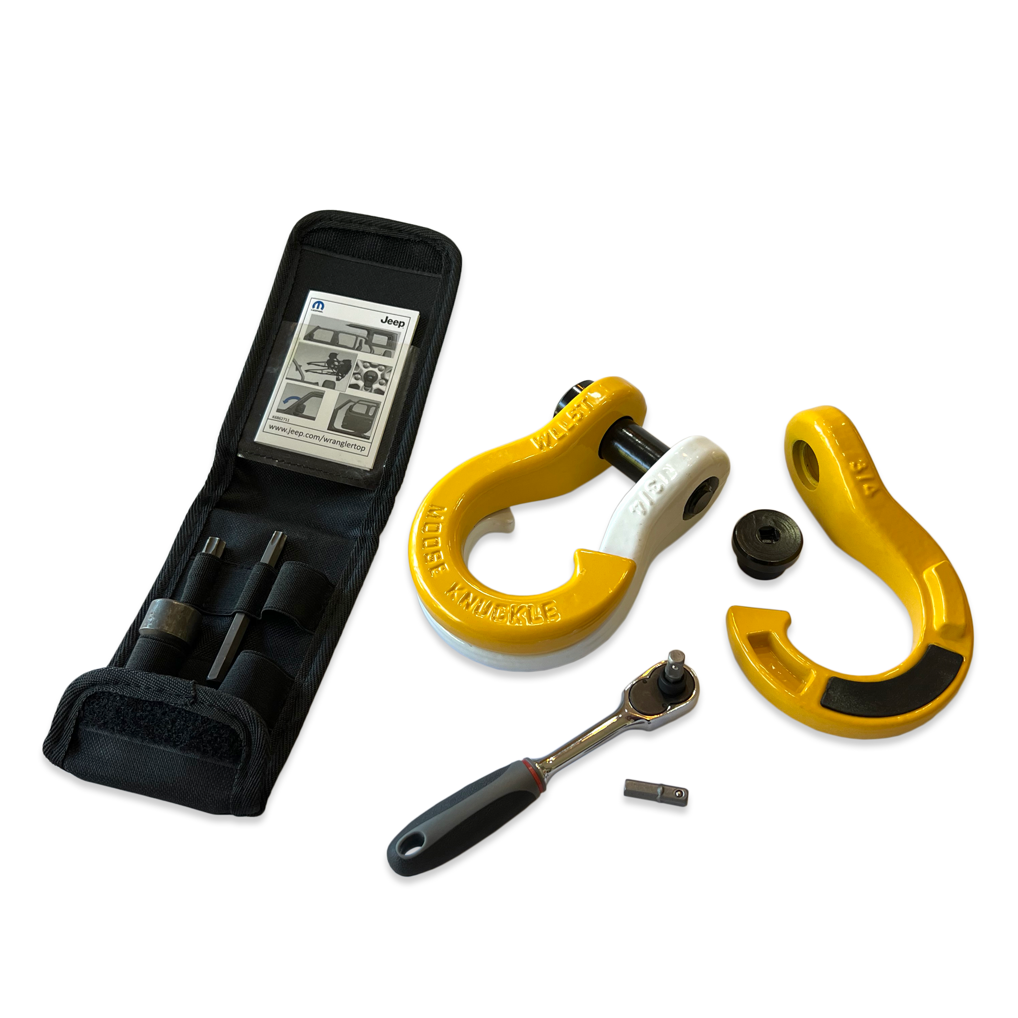 Photo of Jowl Split Shackle Adapters by Forward Notion, LLC - Premium Vehicle Repair & Specialty Tools for UTVs / Side by Sides