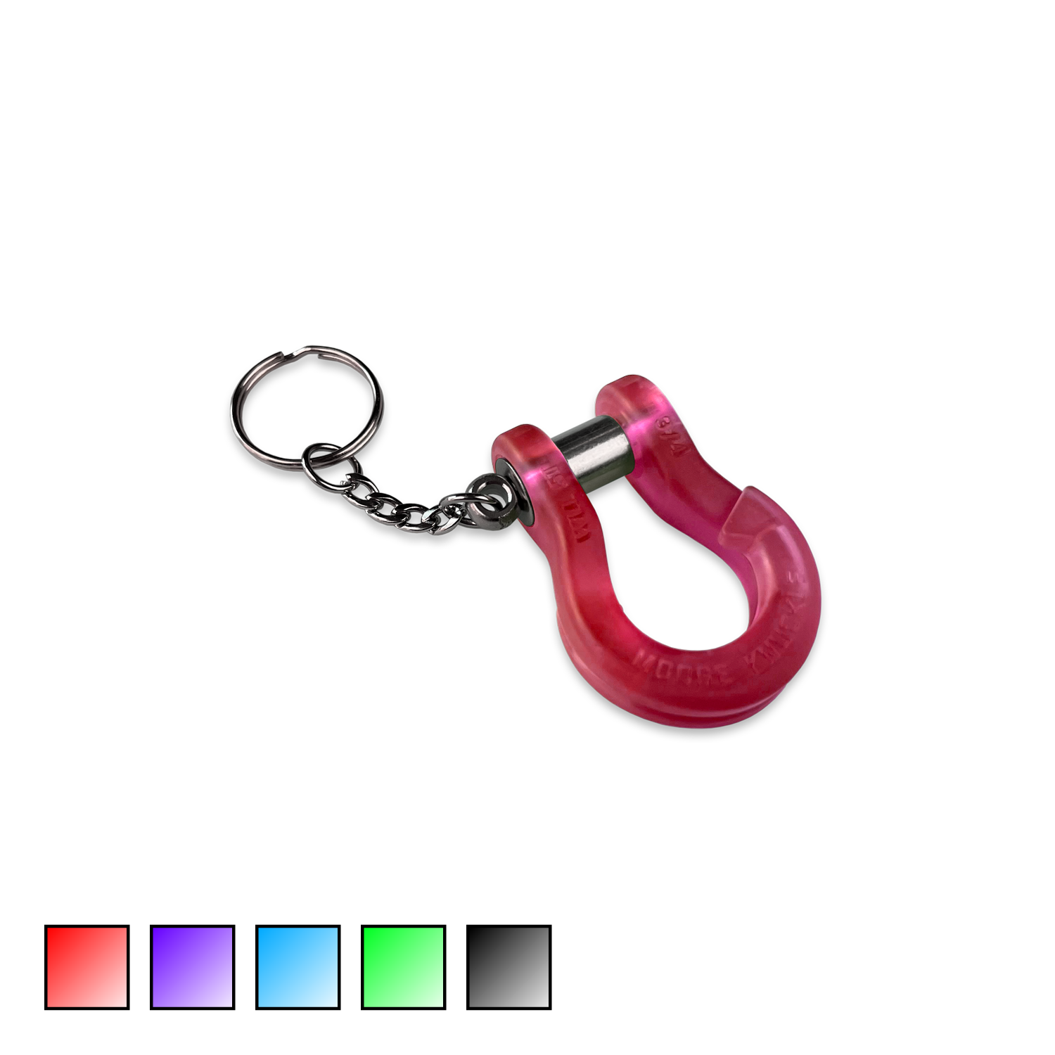 Photo of Jowl Split Shackle Key Chain by Forward Notion, LLC - Premium Apparel & Accessories for UTVs / Side by Sides