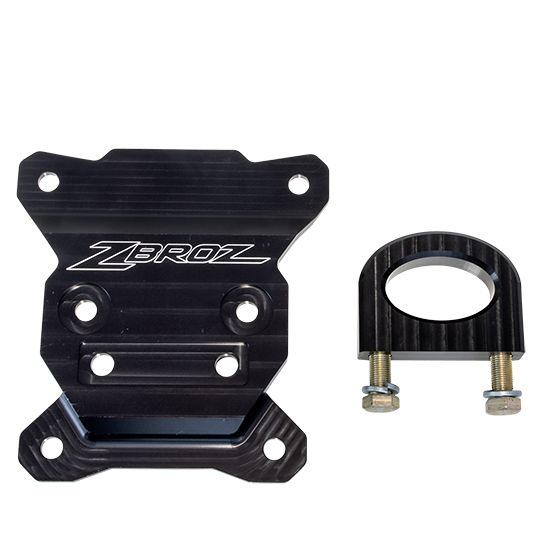 Photo of Can-Am Maverick X3/X3 Max 64" Intense Series Billet Gusset Plate by Zbroz Racing - Premium Radius Rod Plates for UTVs / Side by Sides