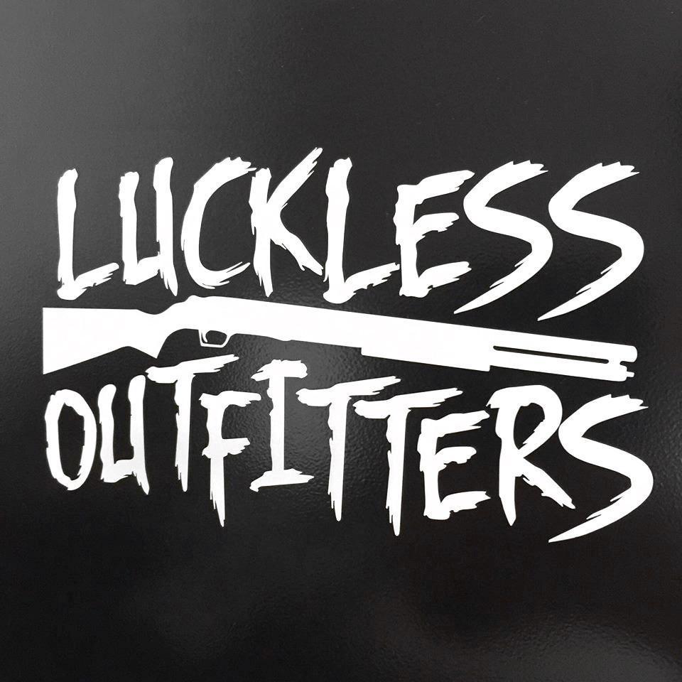 Photo of KA Luckless Outfitters Decal (White) by Luckless Outfitters - Premium Stickers for UTVs / Side by Sides