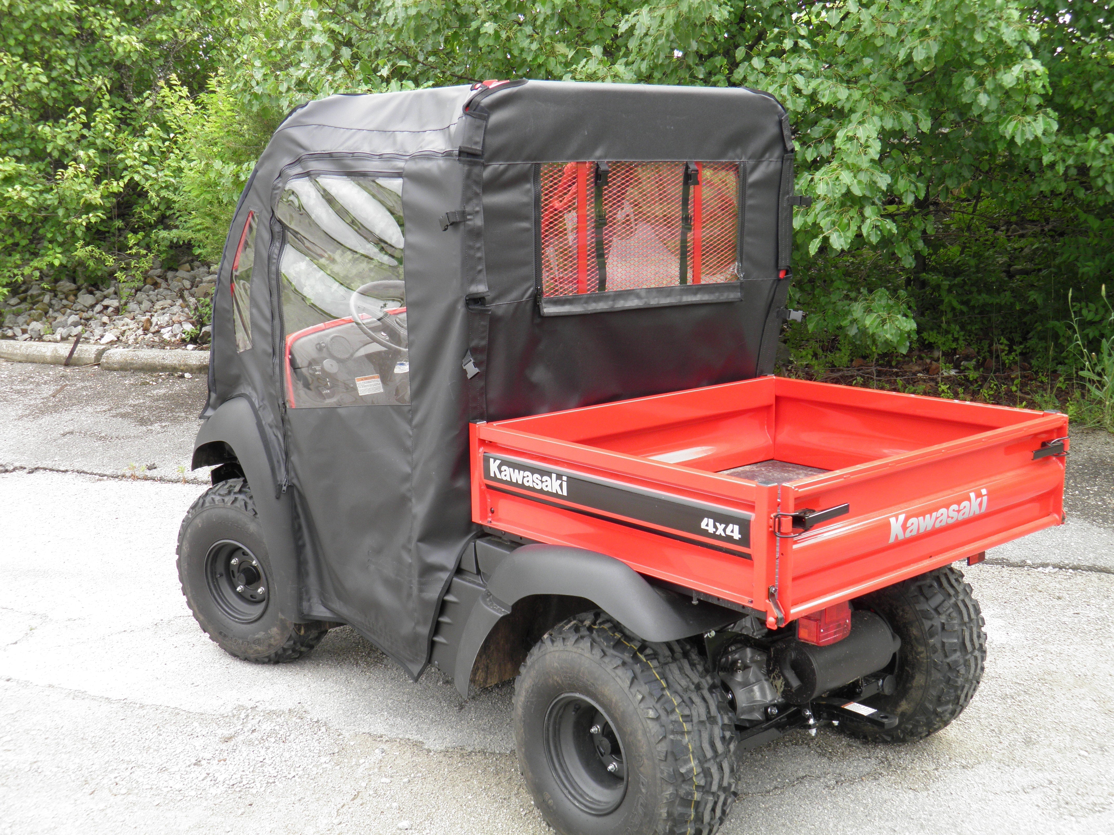 Photo of Kawasaki Mule 600/610 - Door/Rear Window Combo by 3 Star UTV - Premium Enclosures for UTVs / Side by Sides