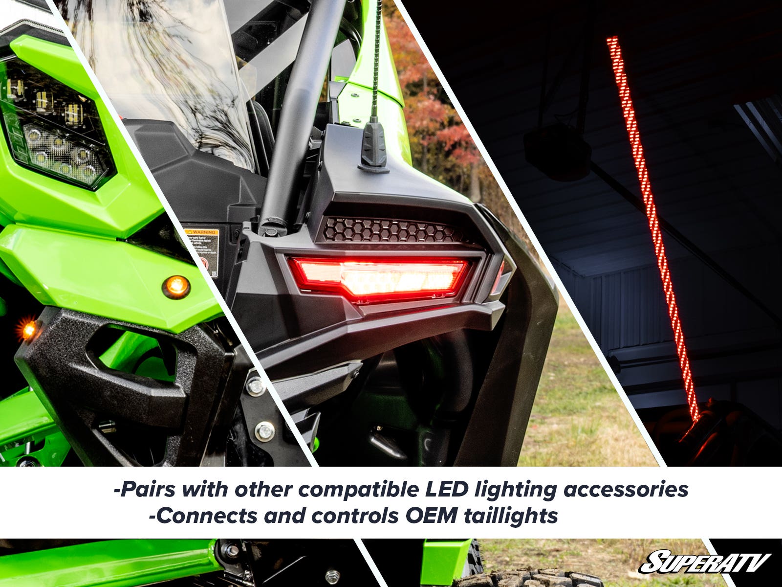 Kawasaki Teryx H2 Deluxe Self-Canceling Turn Signal Kit