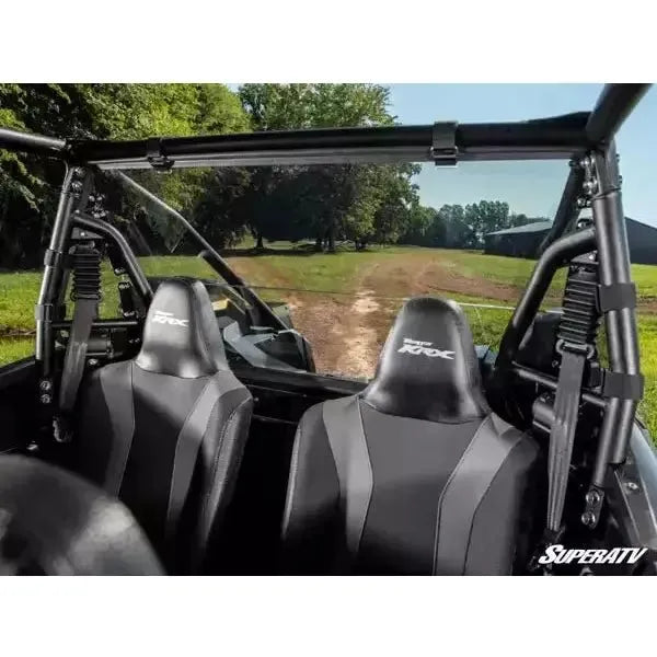 Photo of Kawasaki KRX 4 Rear Windshield by SuperATV - Premium Windshields for UTVs / Side by Sides
