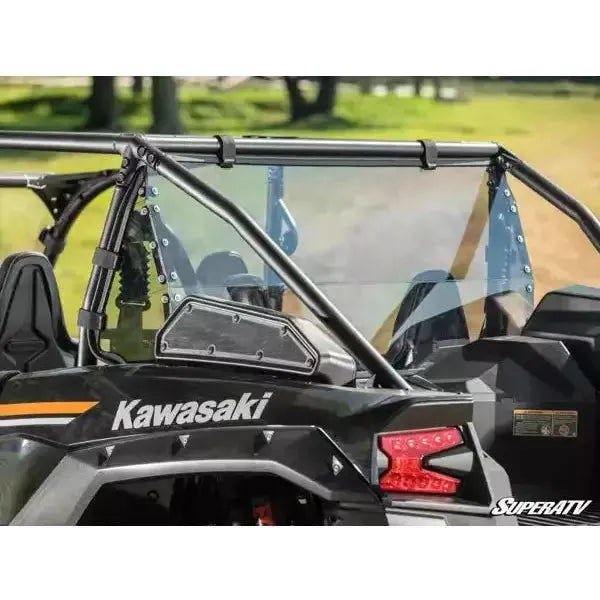 Photo of Kawasaki KRX 4 Rear Windshield by SuperATV - Premium Windshields for UTVs / Side by Sides