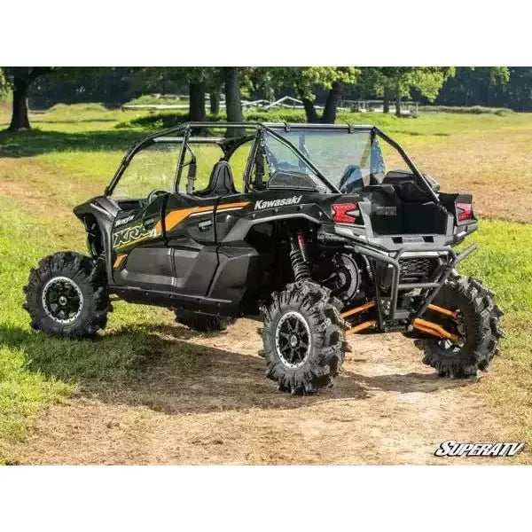 Photo of Kawasaki KRX 4 Rear Windshield by SuperATV - Premium Windshields for UTVs / Side by Sides